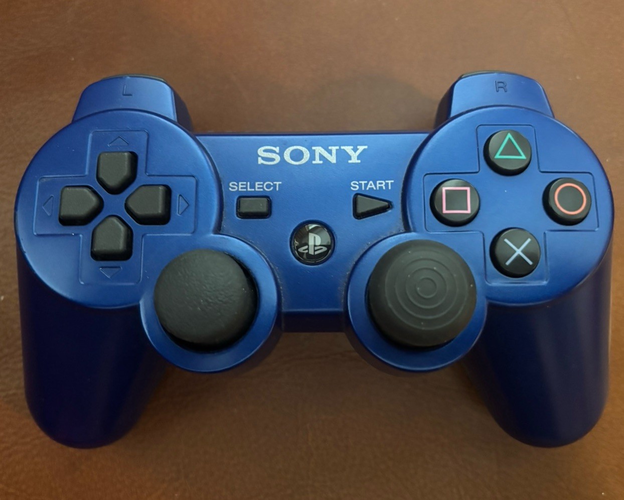 Sony DUALSHOCK 3 PS3 Wireless Bluetooth SIXAXIS Controller, Blue CECHZC2Ua1