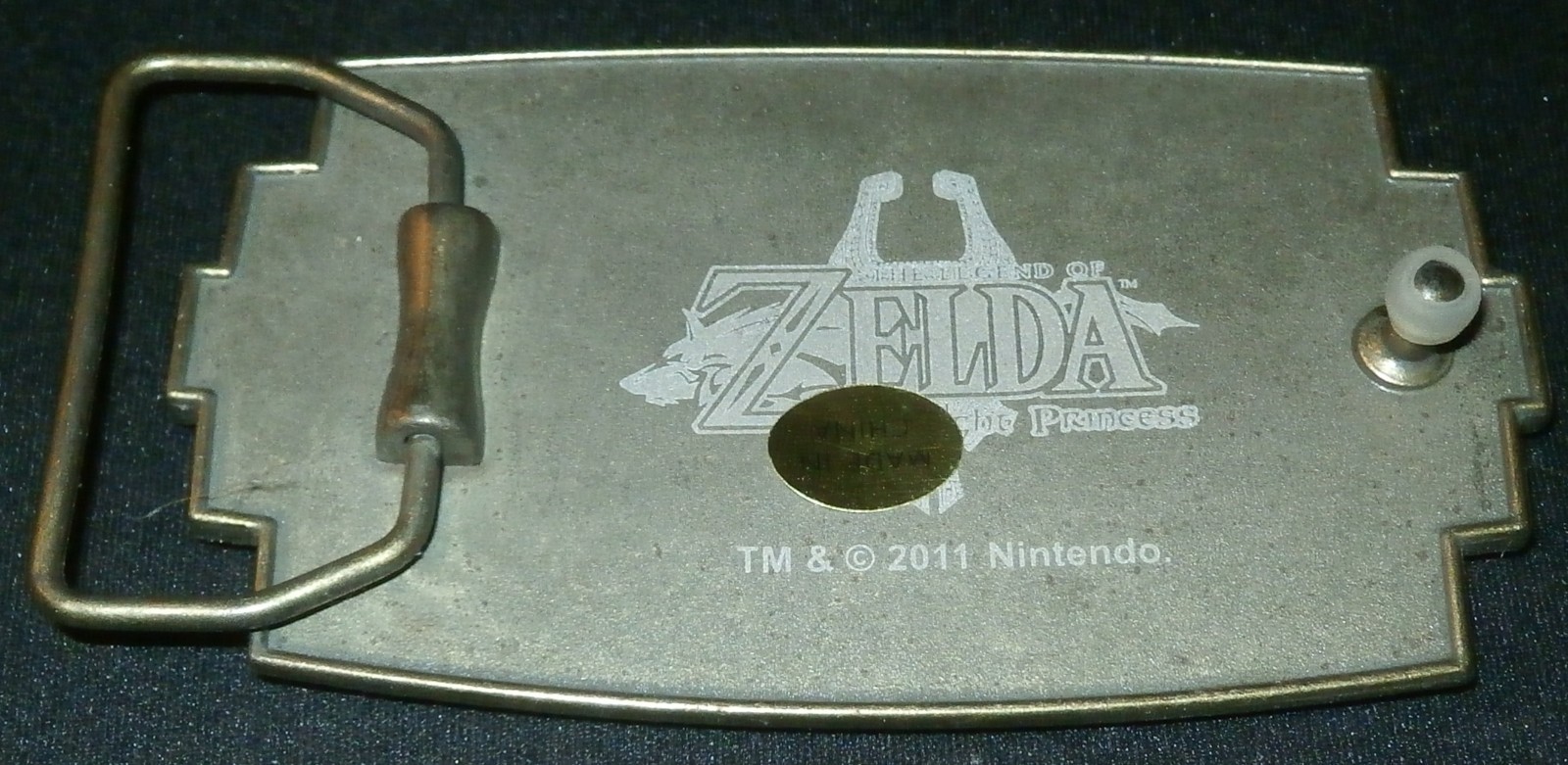 Legend of Zelda Metal Triforce Belt Buckle | FAIR Condition | Fast Shipping!