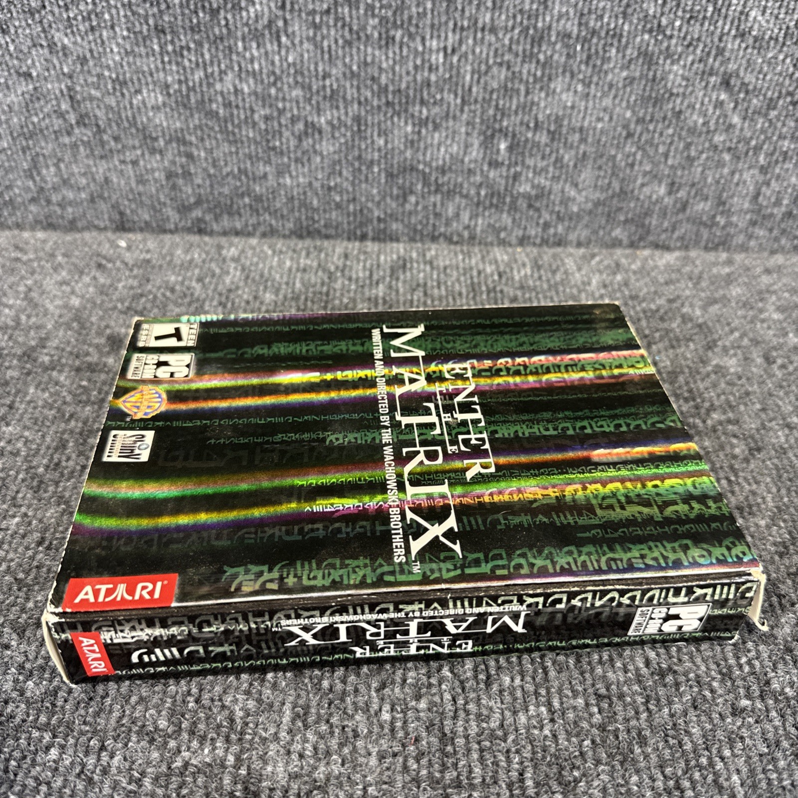 Enter the Matrix PC Game (2003) 4-Disc CD ROM Small Box Atari Complete
