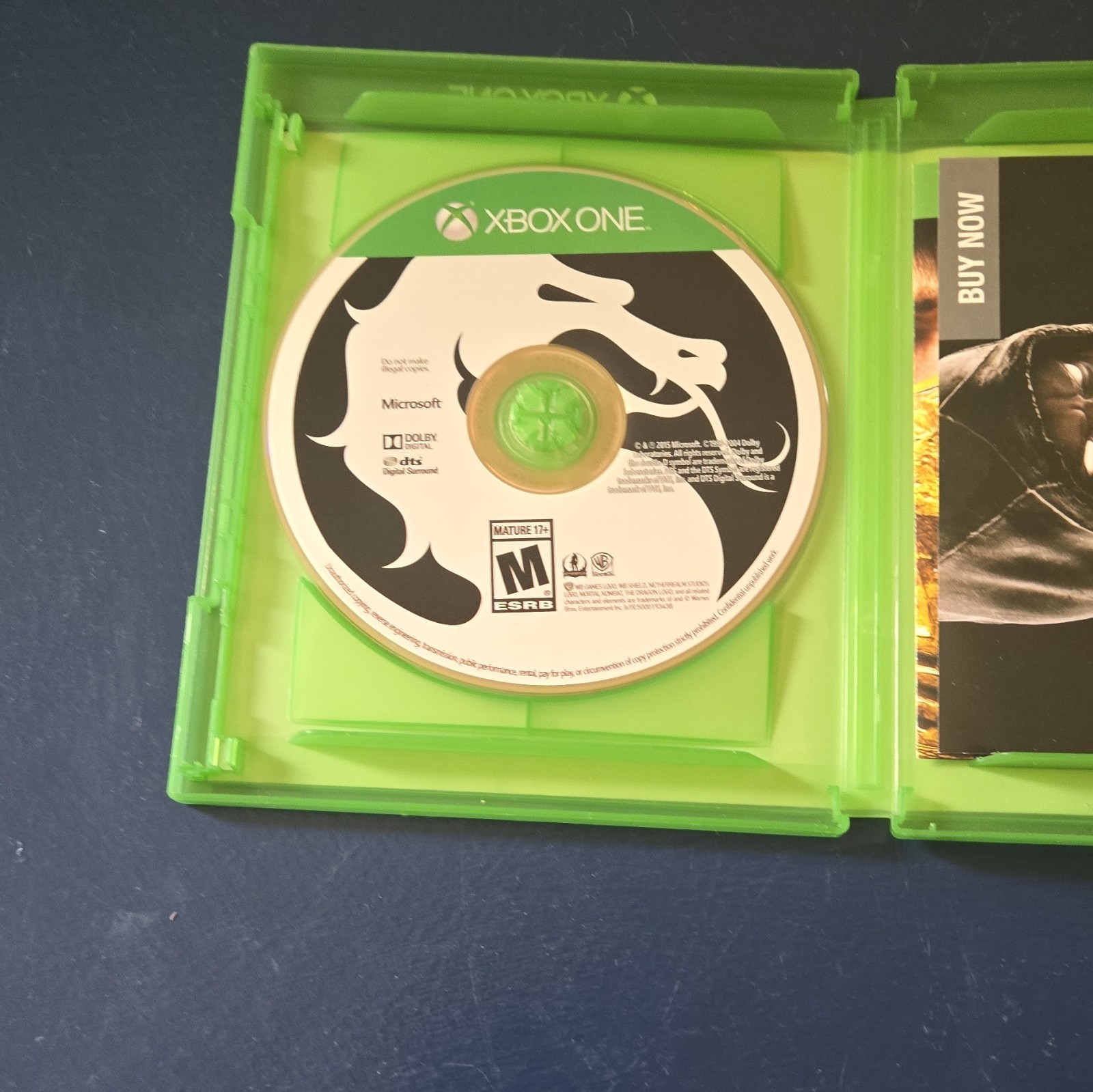 Warner Bros. Mortal Kombat X Xbox One Mortal Kombat Fighting M 2015 Multiplayer