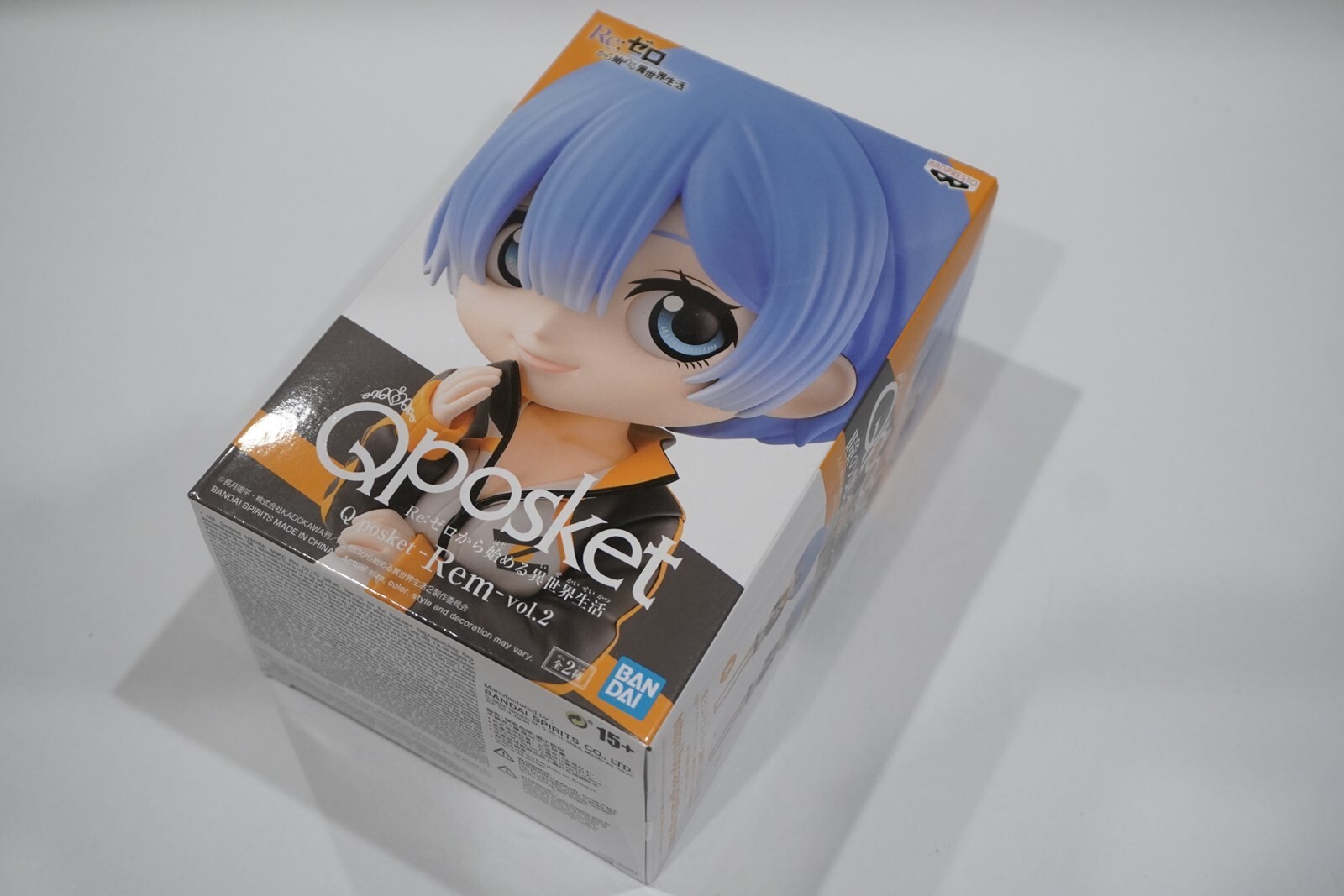 Re:Zero Q Posket Action Figure REM VER. A New Banpresto 18070 NEW SEALED NIB e7