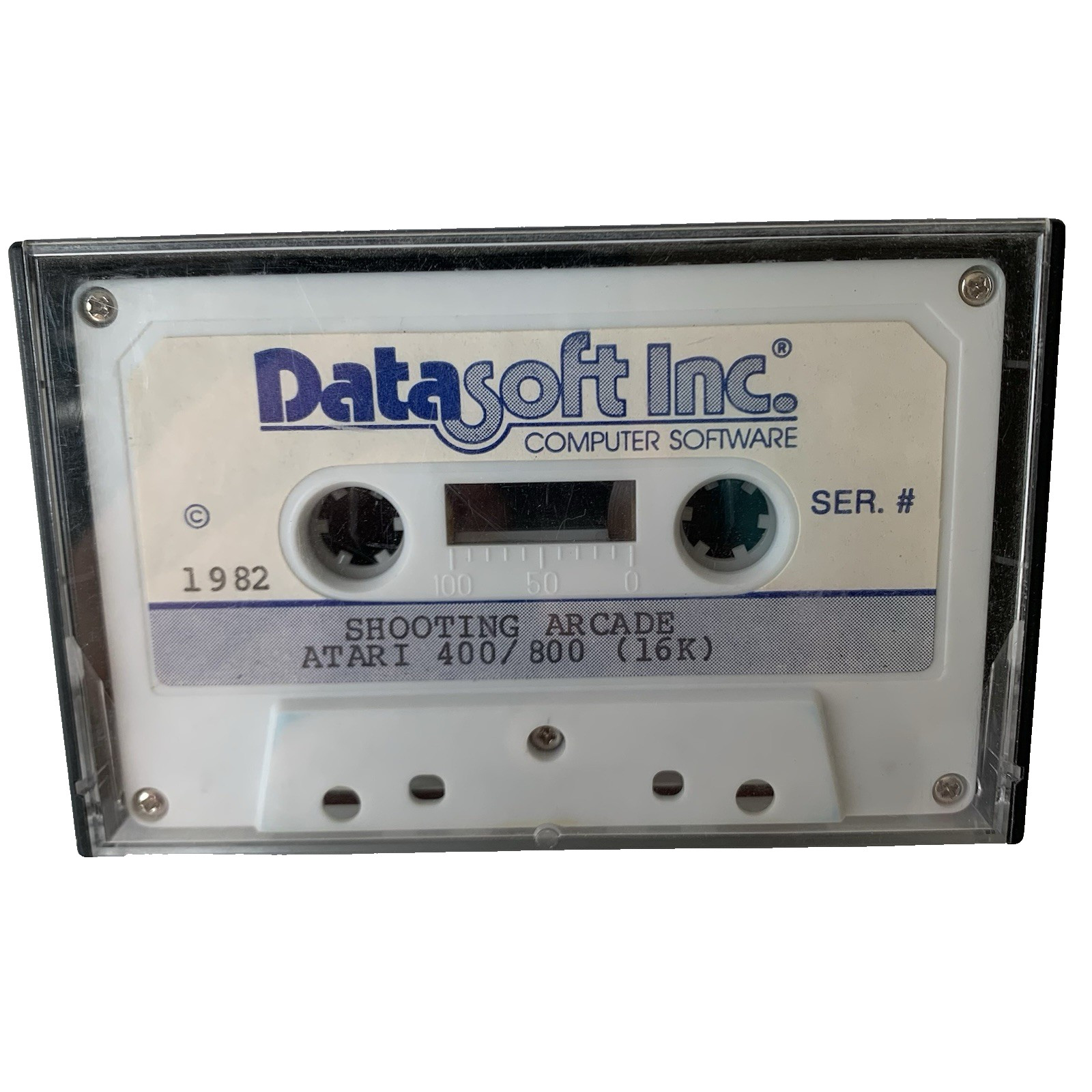Shooting Arcade (Atari 400 800 XL XE, 1982) | Datasoft With Manual