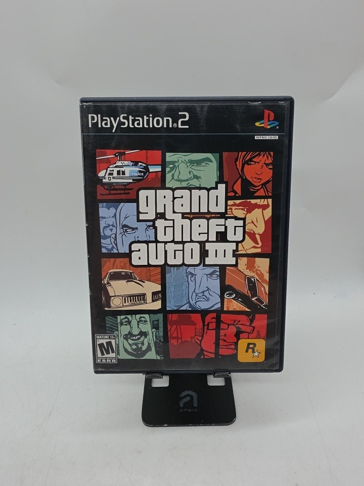 GRAND THEFT AUTO III Playstation 2 Cib Complete Mint Tested Working