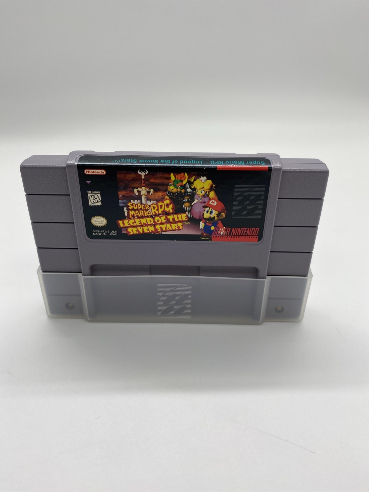 Super Mario RPG: Legend of the Seven Stars (SNES, 1996) Authentic Tested Works