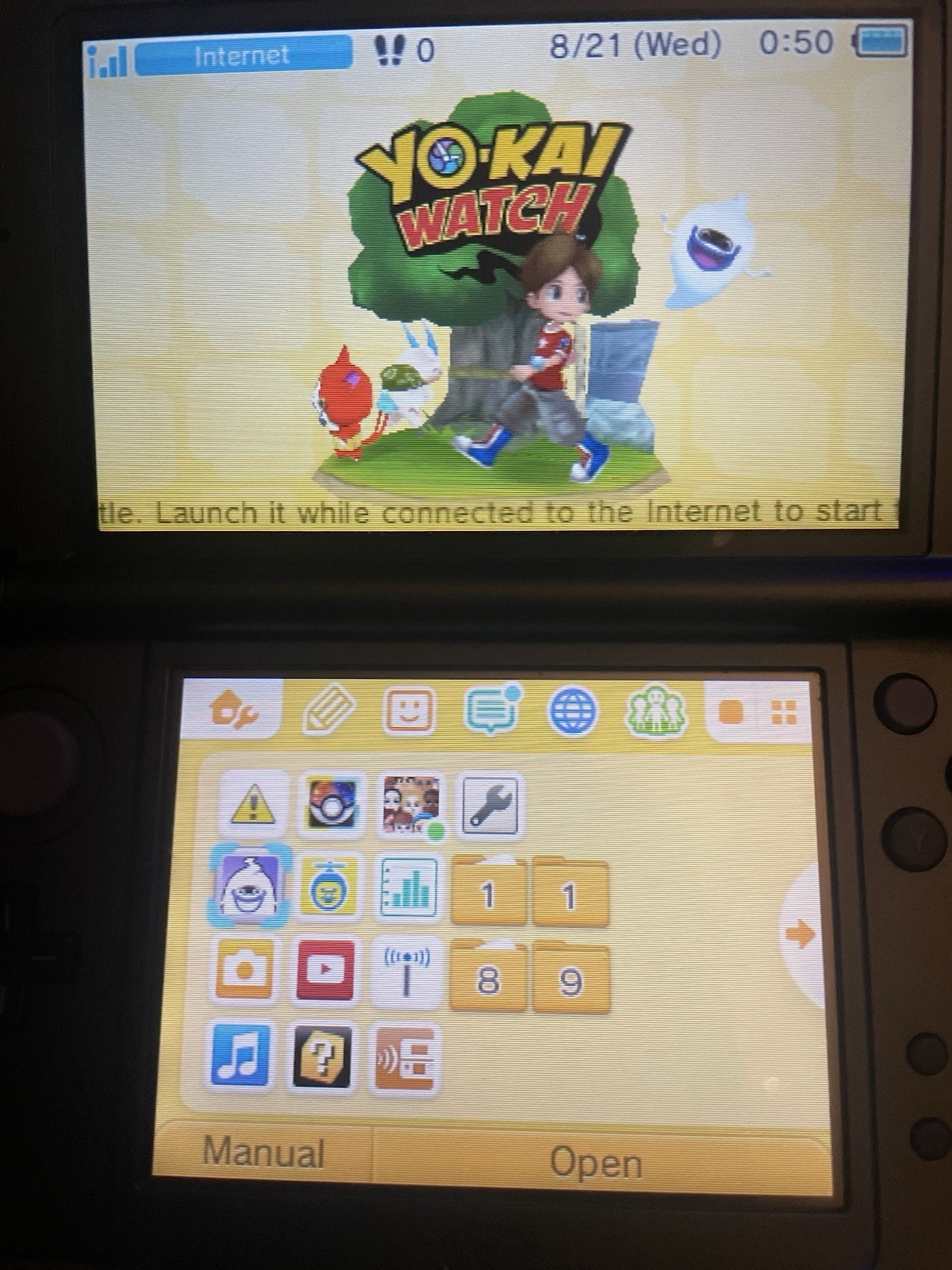 Yo Kai Watch 1 And 2 Fleshy Souls Nintendo 3DS Both Tested