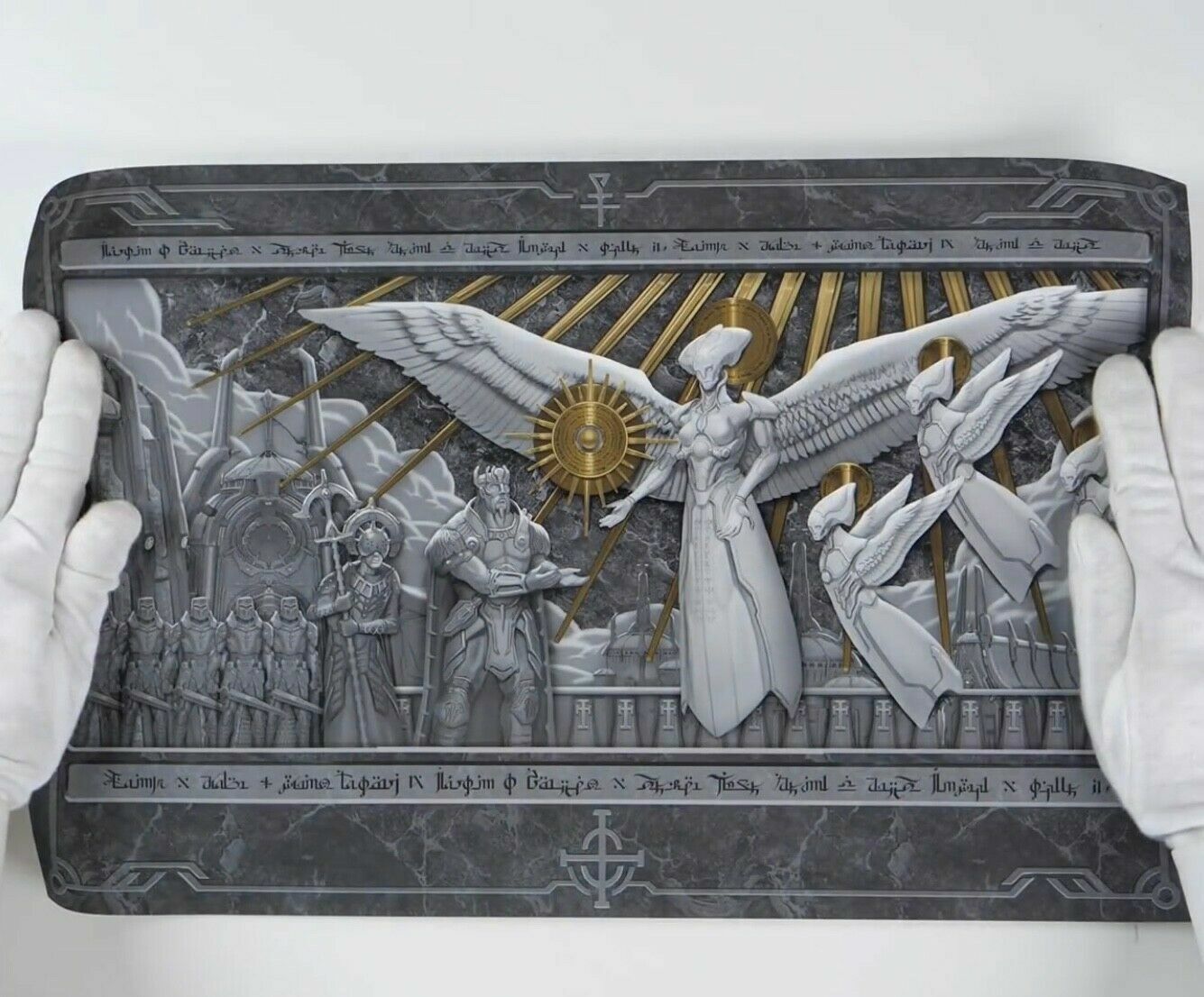 DOOM Eternal Collector’s Edition “The Gift of Argent Power” Lithograph *NEW*