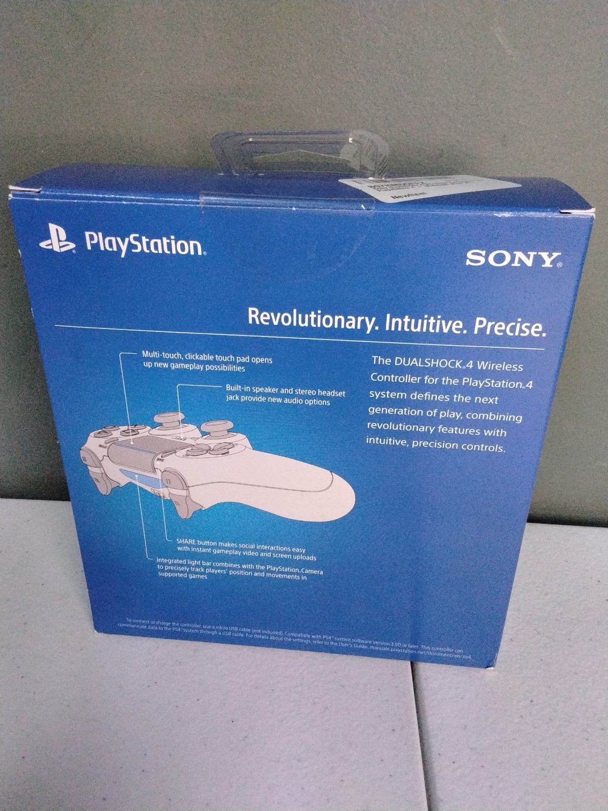 Brand New Sony DualShock 4 Wireless Controller – Midnight Blue – PlayStation 4