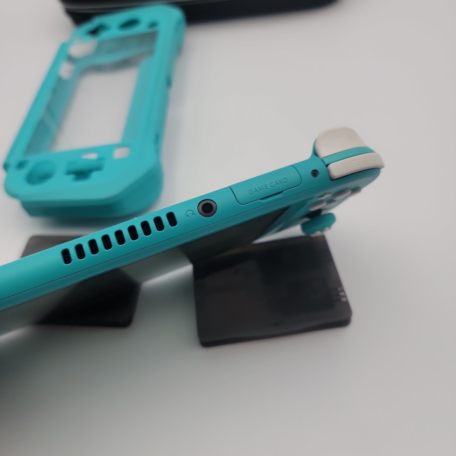 Nintendo Switch Lite HDH-001 32GB Turquoise Handheld Console W/ CASE Puppy Paw