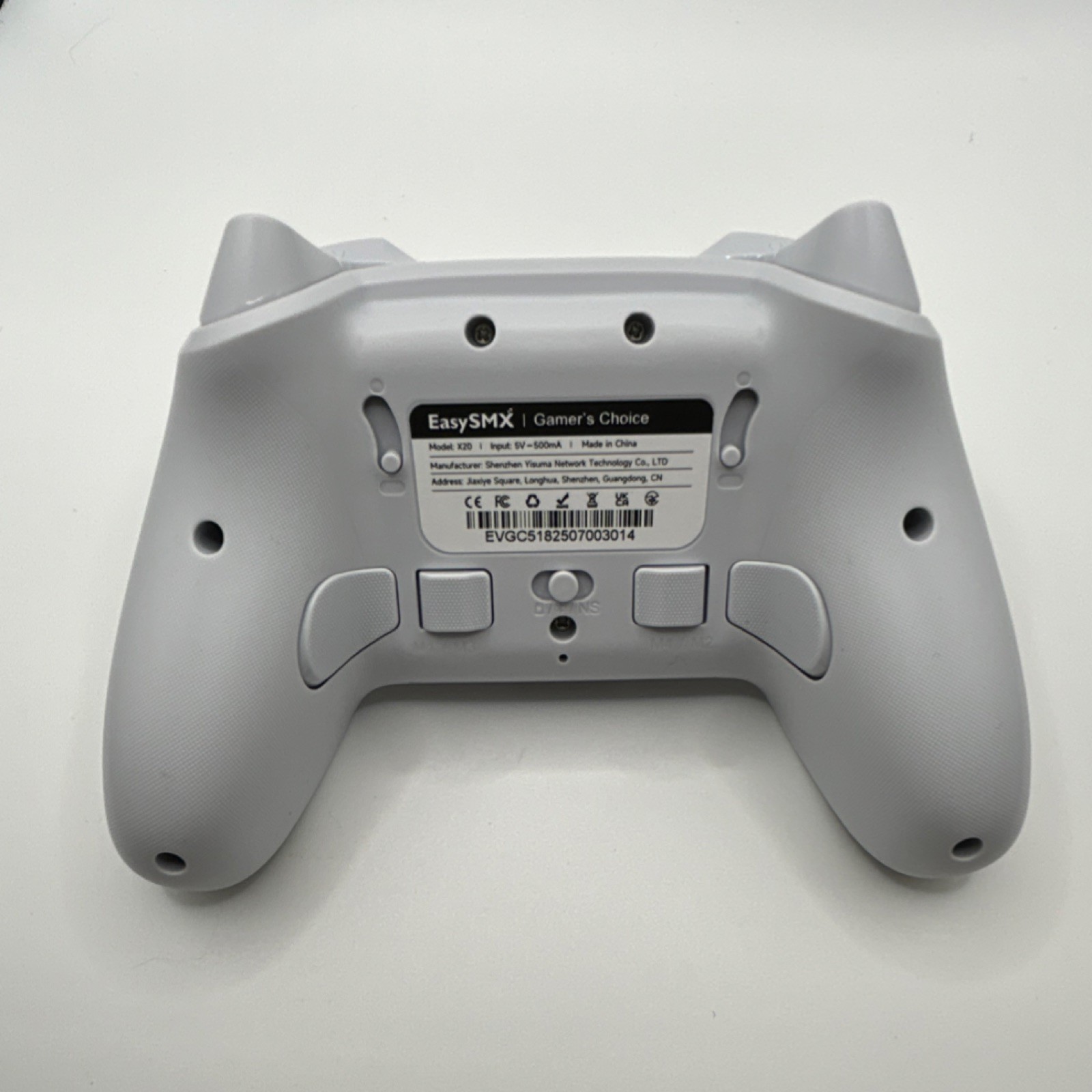 EasySMX X20 Wireless Controller Universal for Switch/PC/iOS/Android Gray
