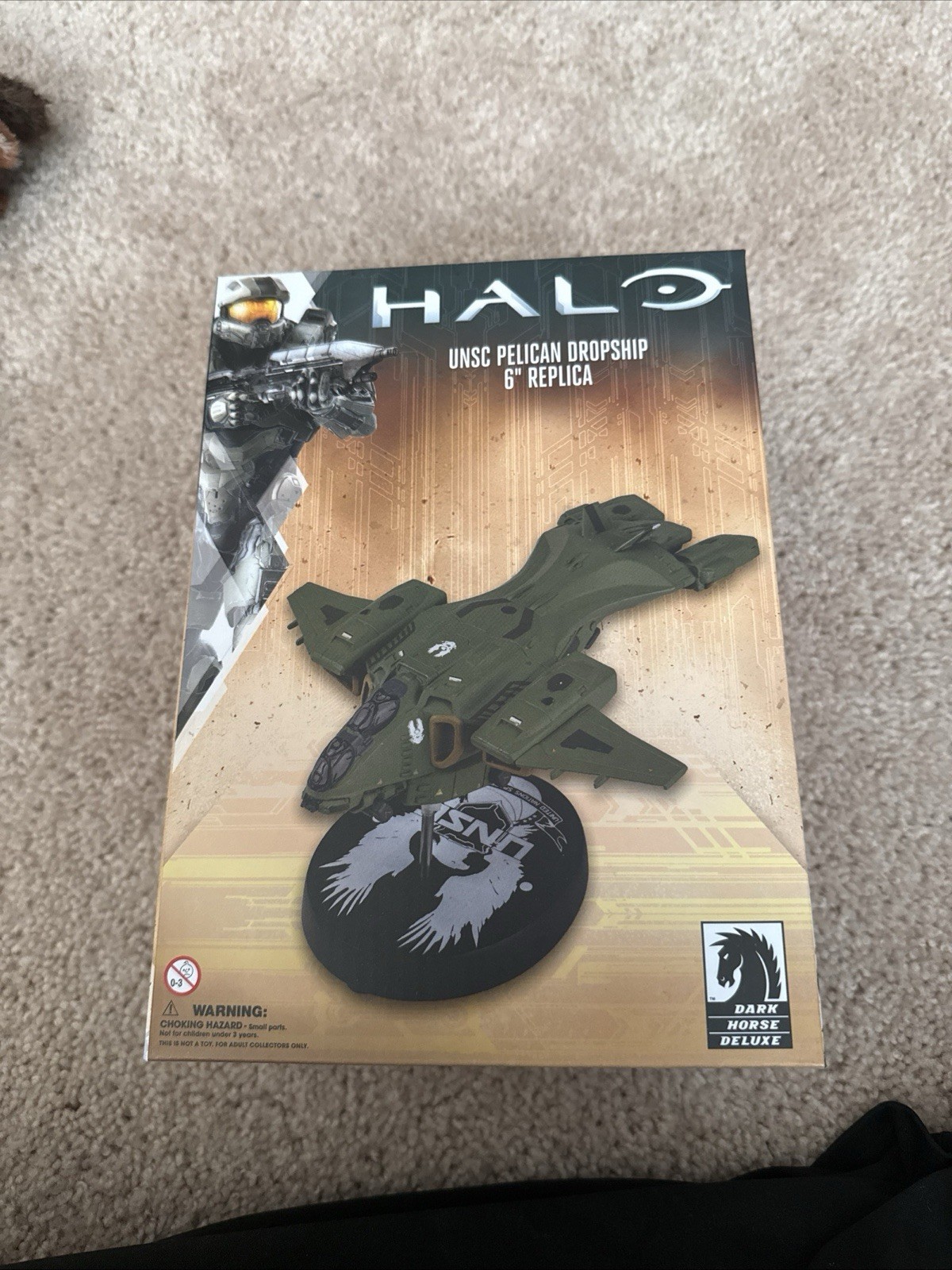 MINT Condition Dark Horse Deluxe Halo UNSC Pelican Dropship 6″ Replica 2015