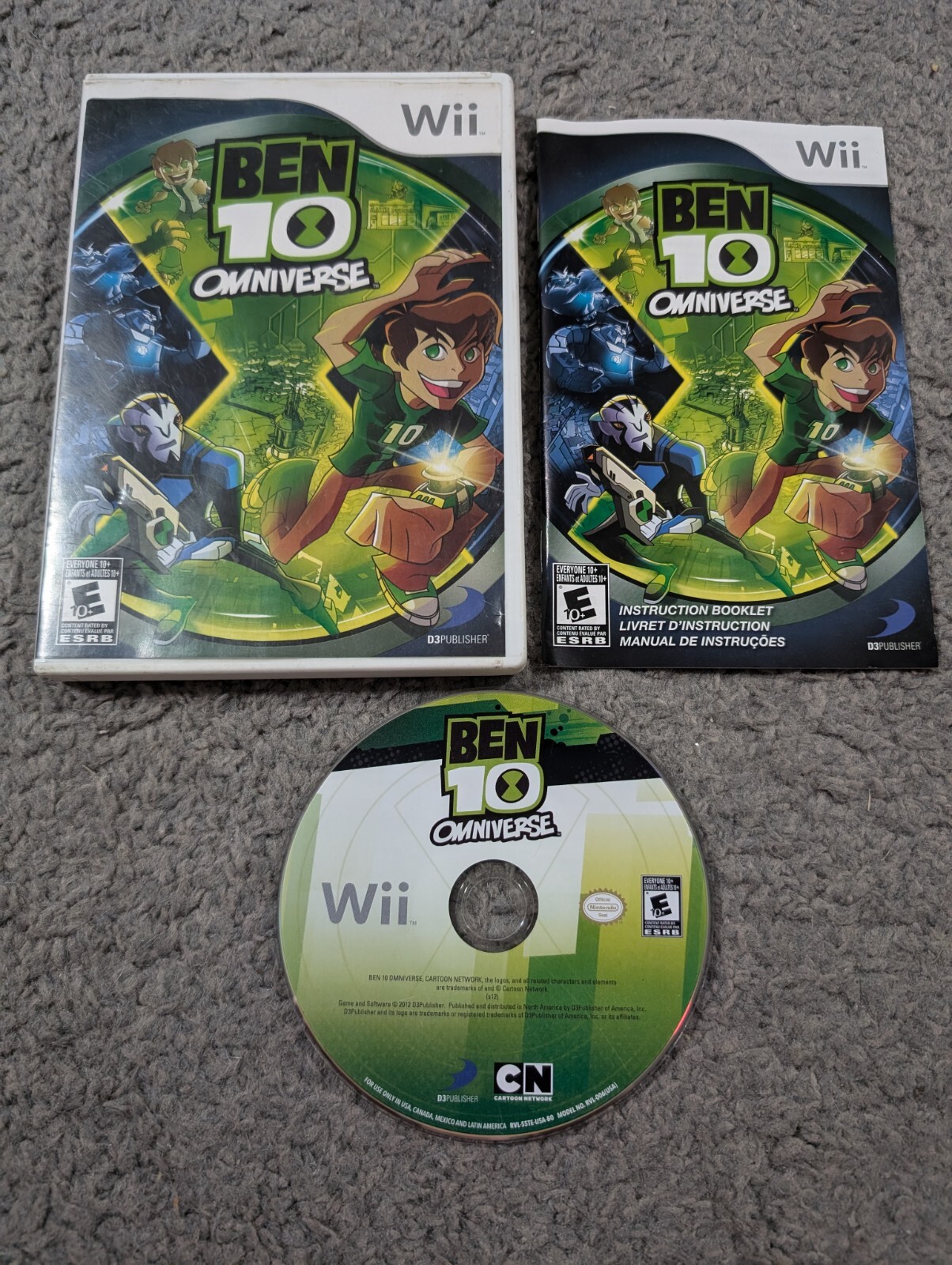 Ben 10: Omniverse (Nintendo Wii, 2012) Complete/CIB! Tested & Working! Acceptabl