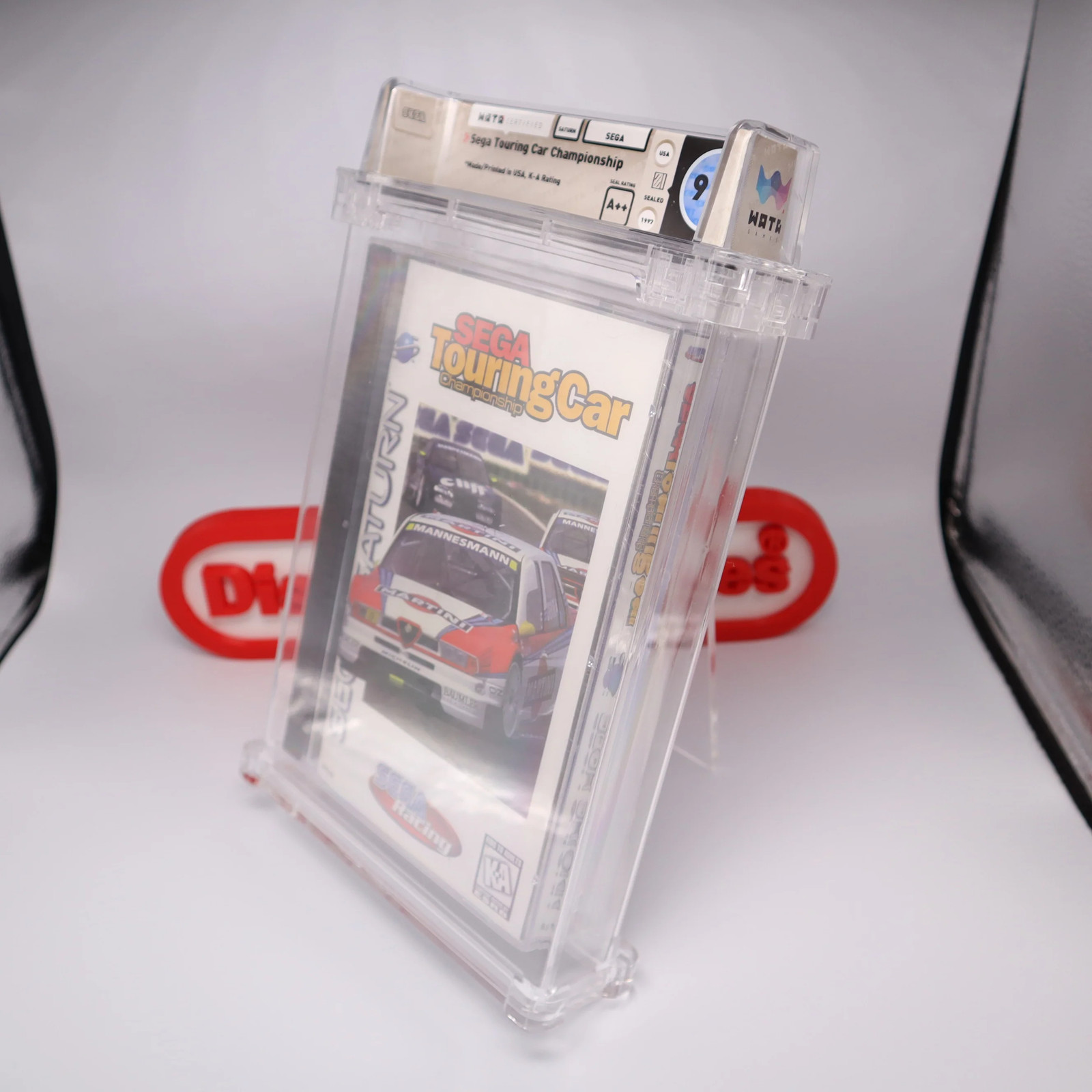 Saturn Game SEGA TOURING CAR CHAMPIONSHIP – WATA GRADED 9.6 A++! NEW & Sealed!