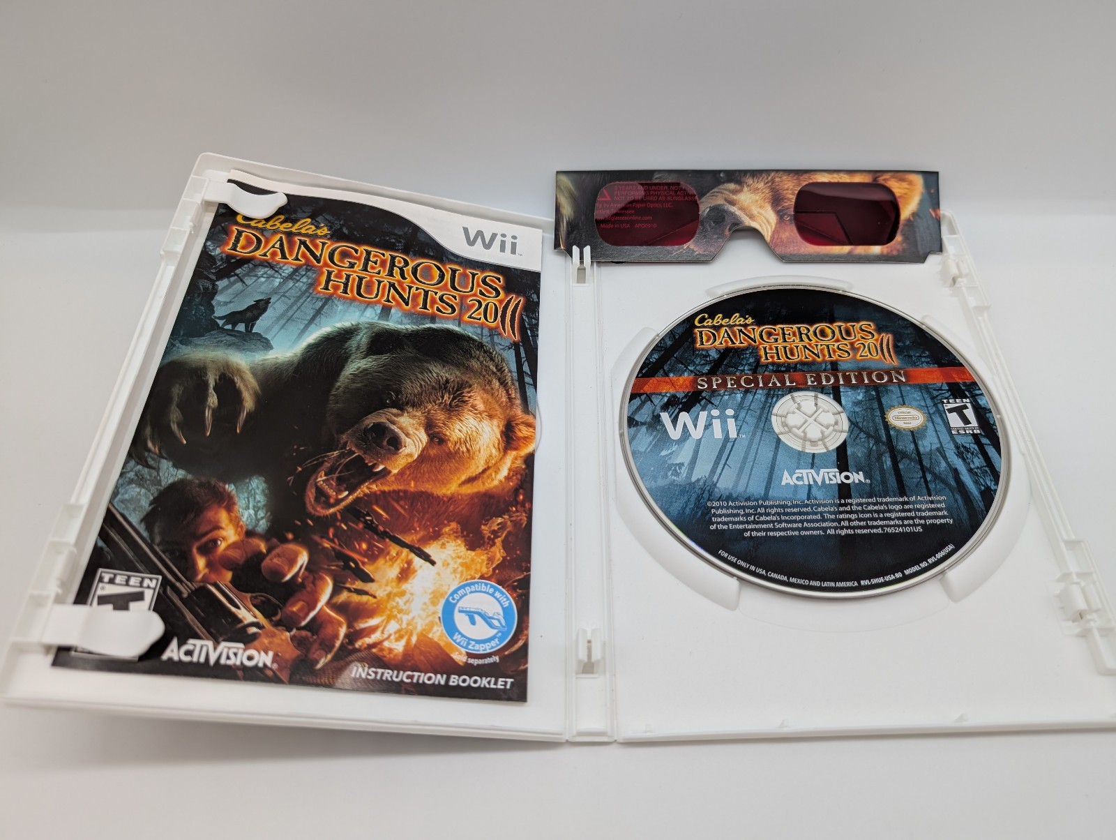 Cabelas Dangerous Hunts 2011 (Nintendo Wii) VERY GOOD W/MANUAL! SPECIAL EDITION