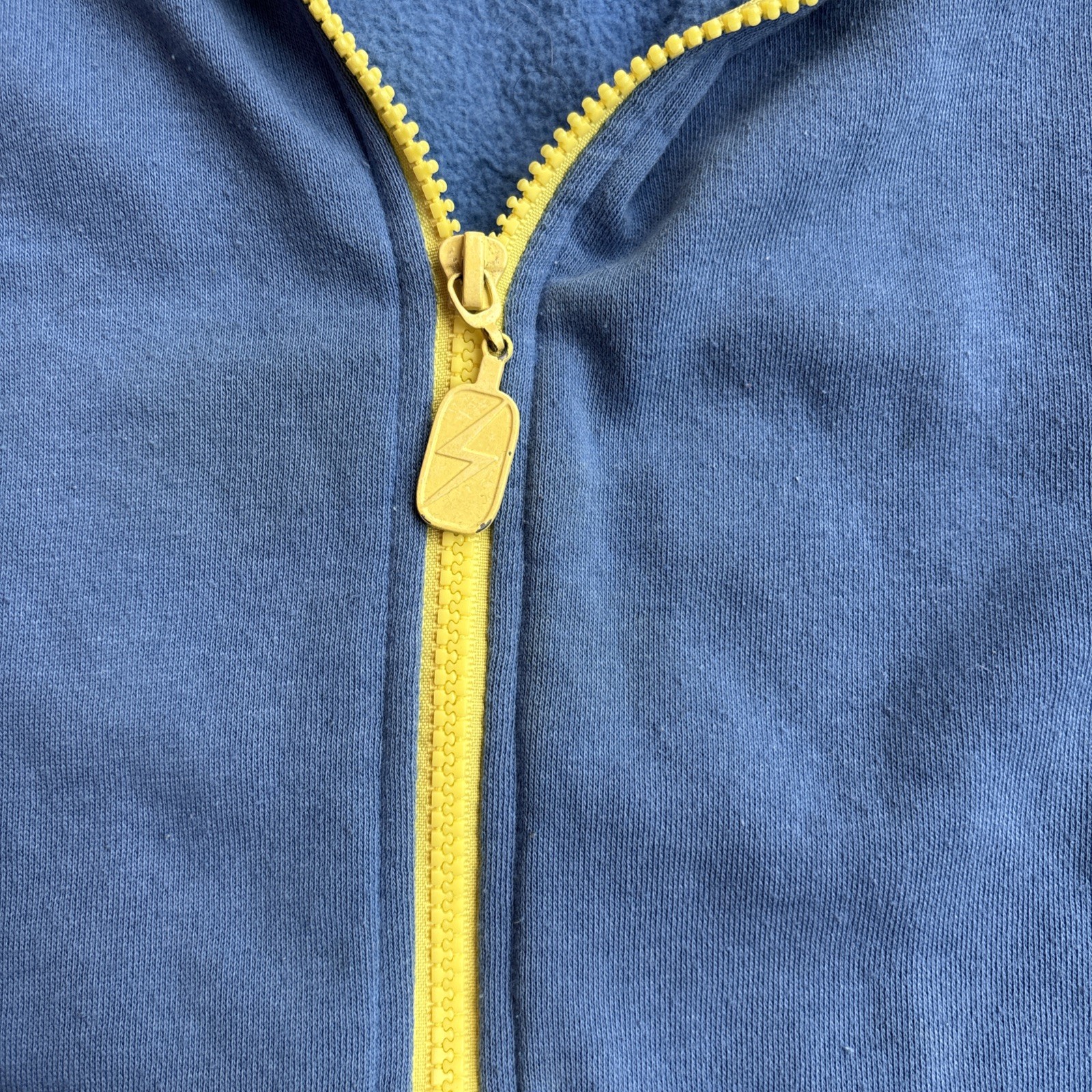 Fallout 4 Vault 111 Zip Hoodie M Blue Bethesda Official Video Game Jacket