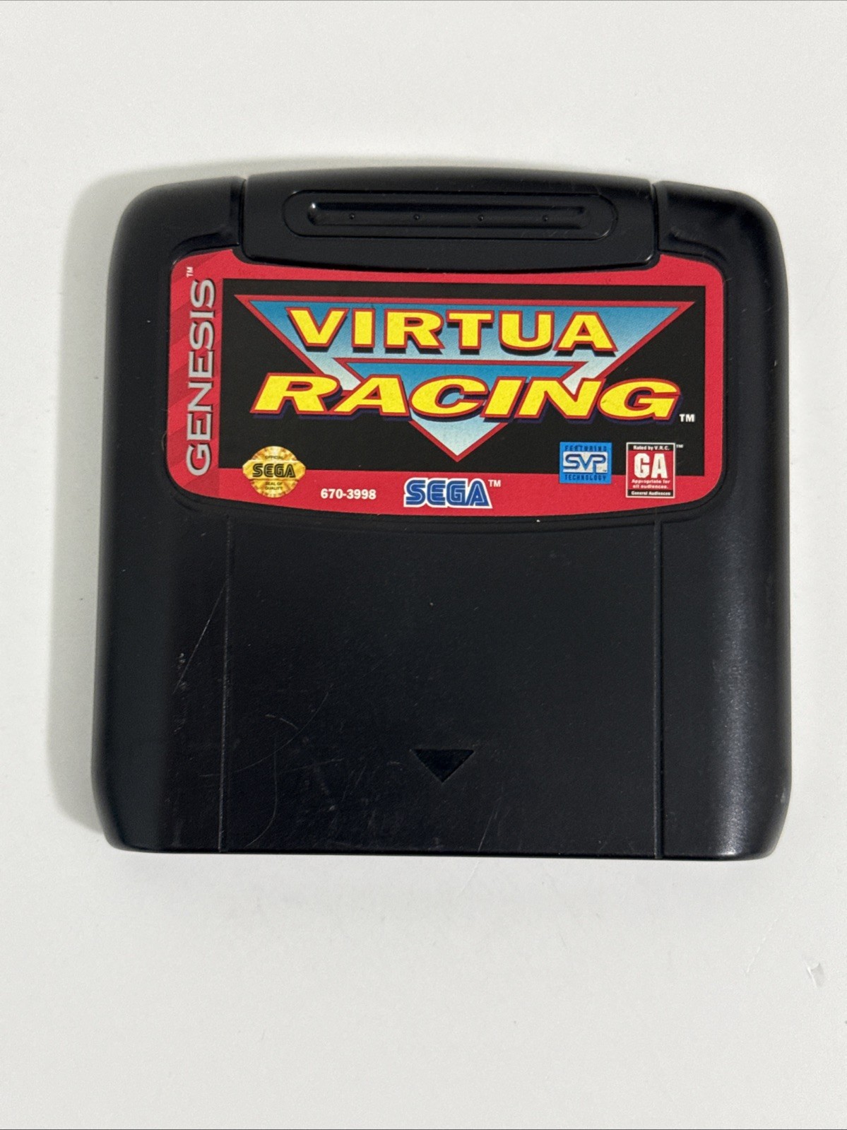 Virtua Racing (Sega Genesis, 1994) Fun Authentic Racing Game & Case Tested!
