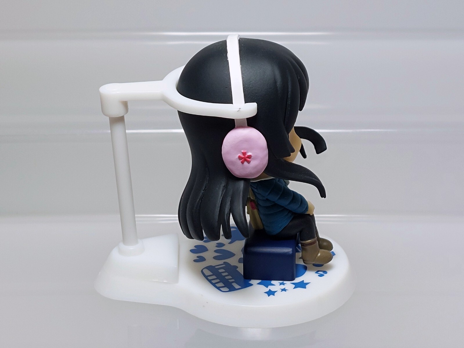 K-ON! Movie Chibi Kyun-Chara Mio Akiyama Figure Banpresto Prize 2012 2.4in