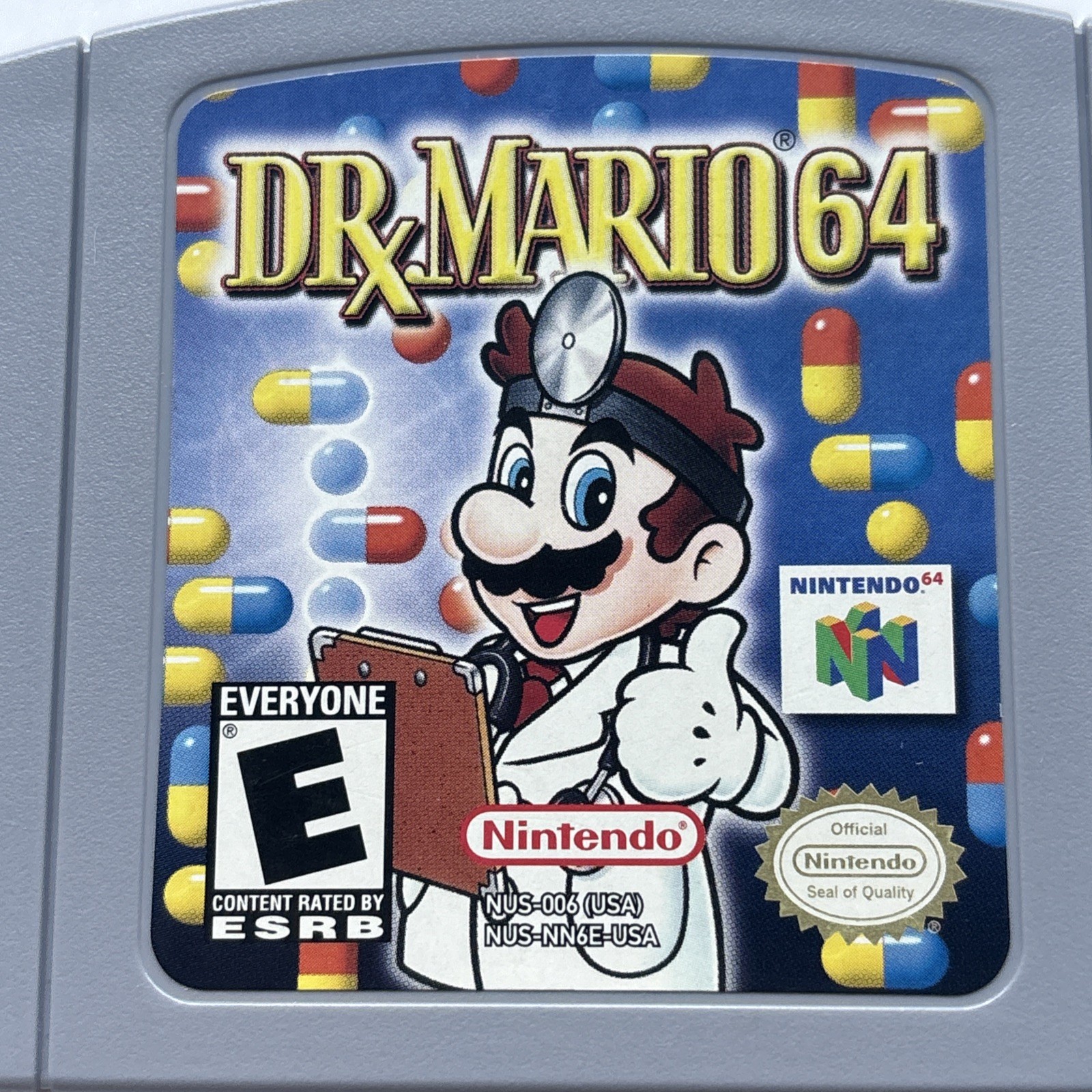 Dr. Mario 64 Tested And Working USA Authentic N64 (Nintendo 64, 2001)