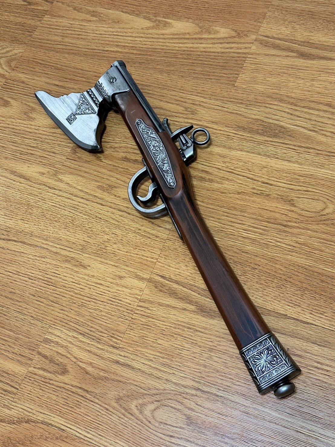 Flintlock Axe Pistol Germany 17th Century Foam1:1 Gun Toys Cosplay Full Size