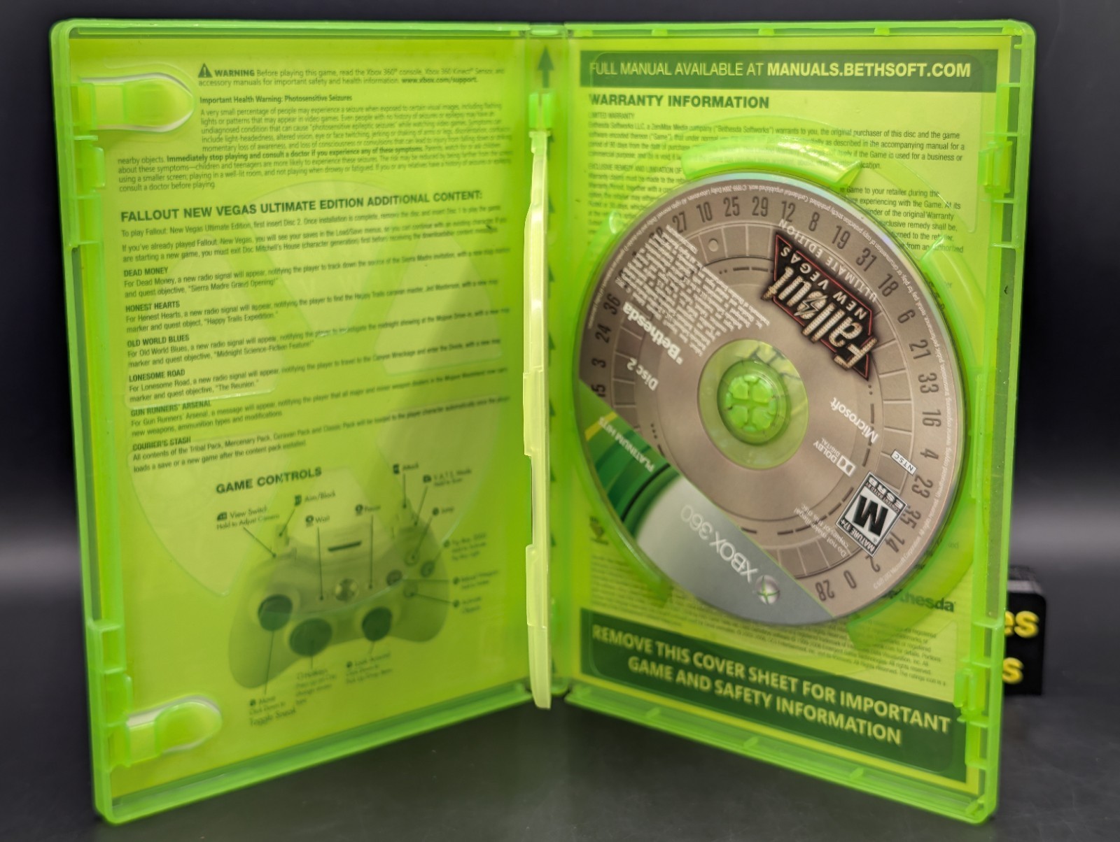 Fallout New Vegas – Ultimate Edition ( Xbox 360 ) CIB – Mint Disc – Tested