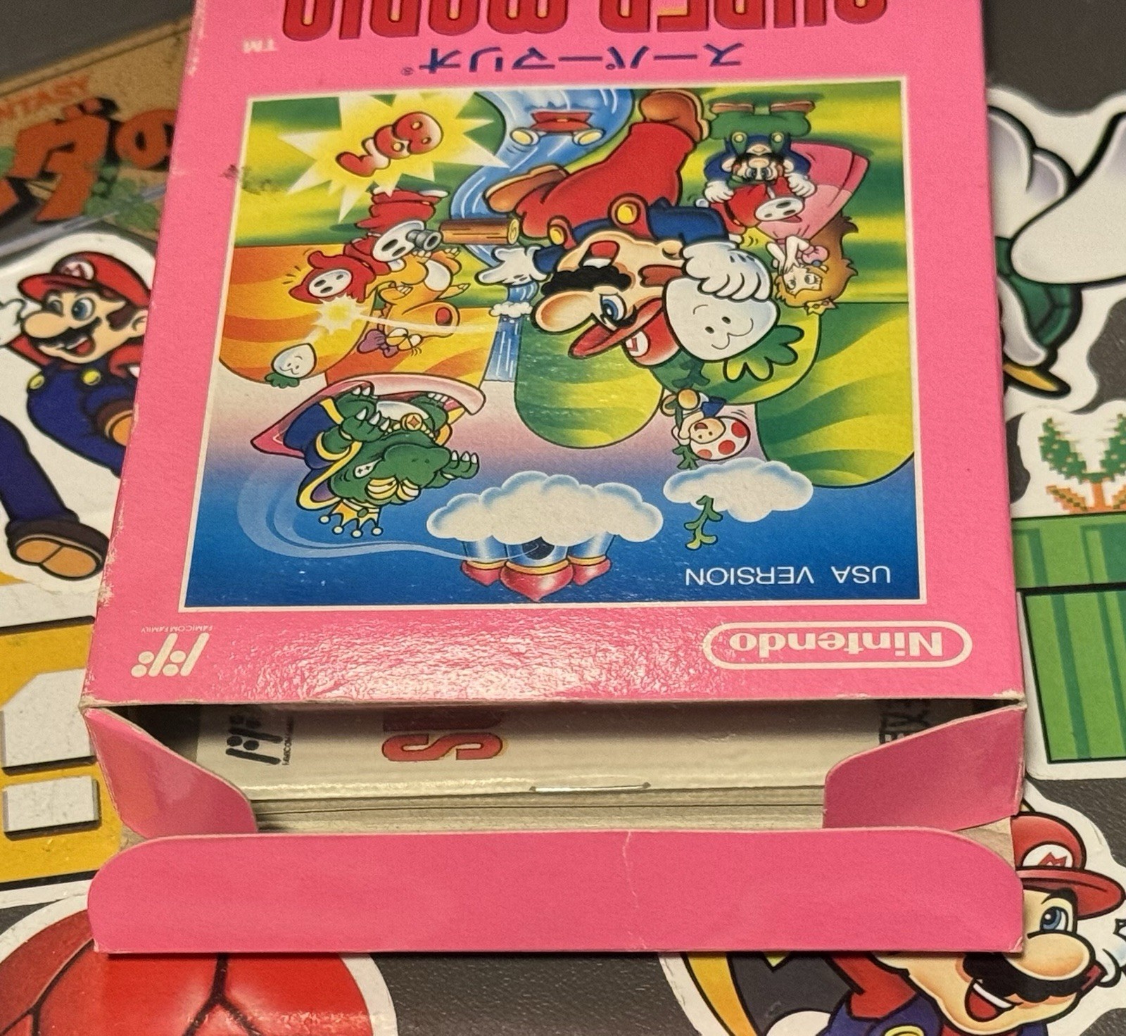 Super Mario USA CIB In Box Nintendo Famicom SUPER MARIO 2 Japan Import US Seller