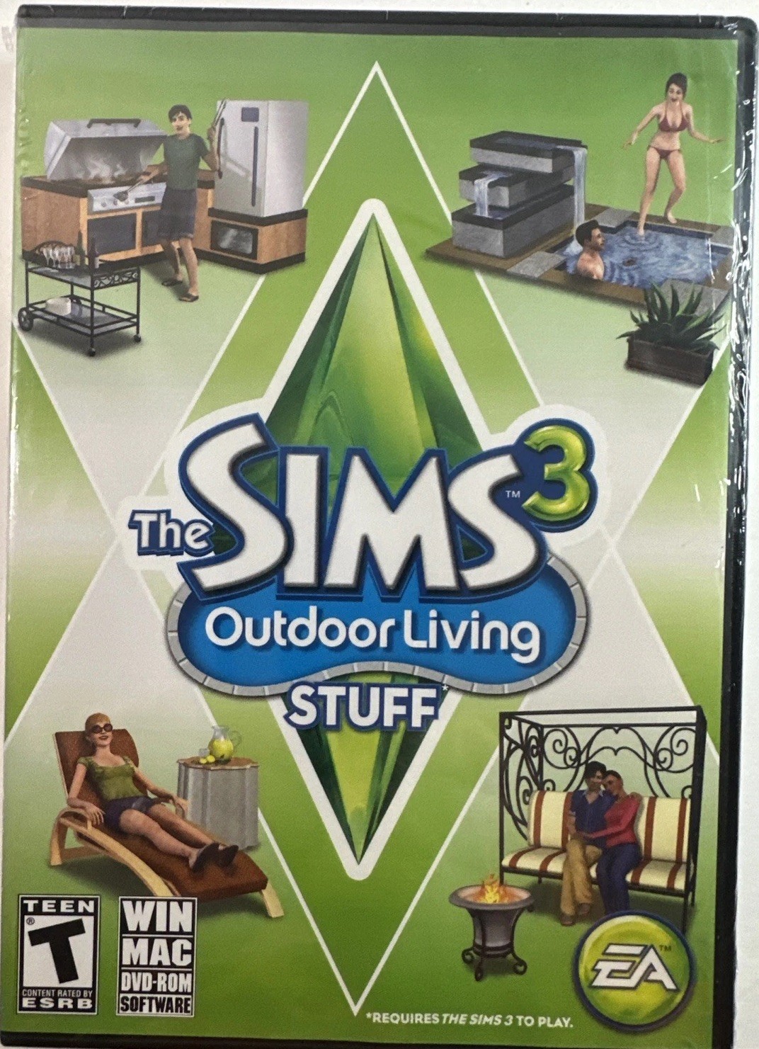 THE SIMS 3 – Outdoor Living Stuff Expansion Pack – PC DVD ROM