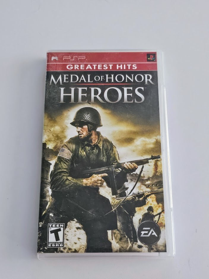 Medal Of Honor Heroes Sony PSP Multi Online Playability With Booklet Pre-Owned