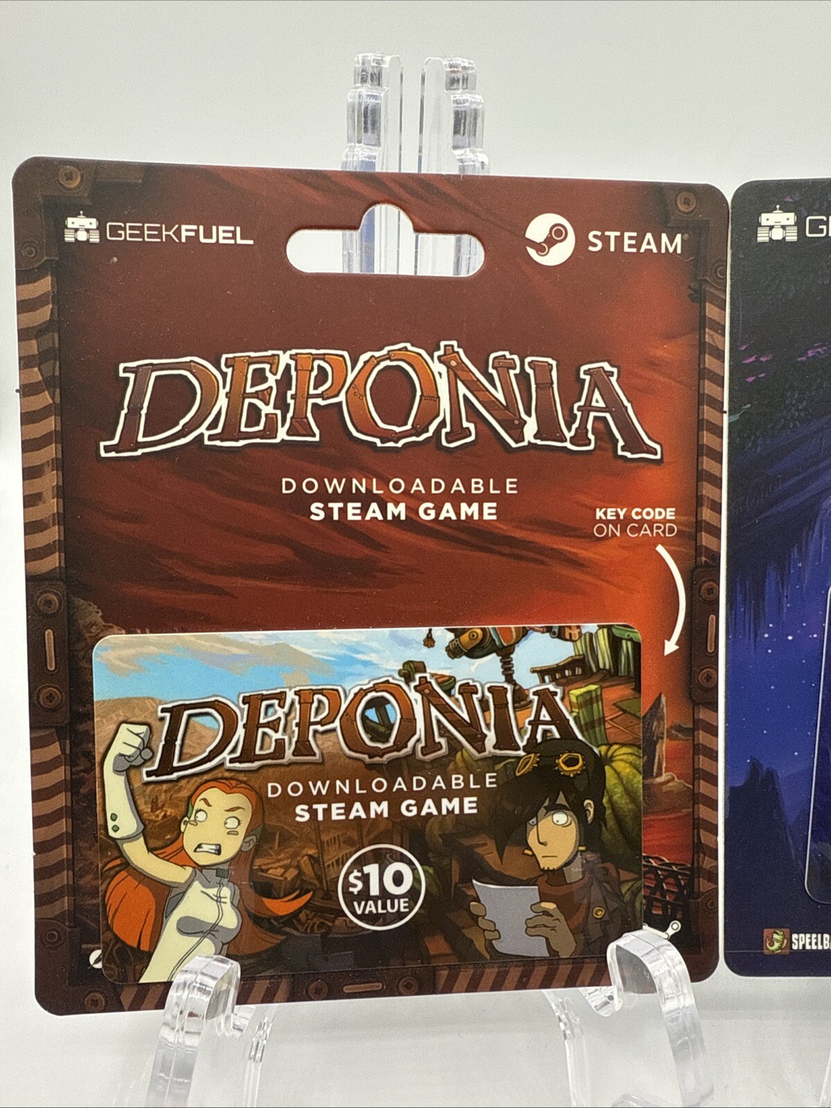 Steam Games Geekfuel Prepaid Cards – Deponia and Lumini