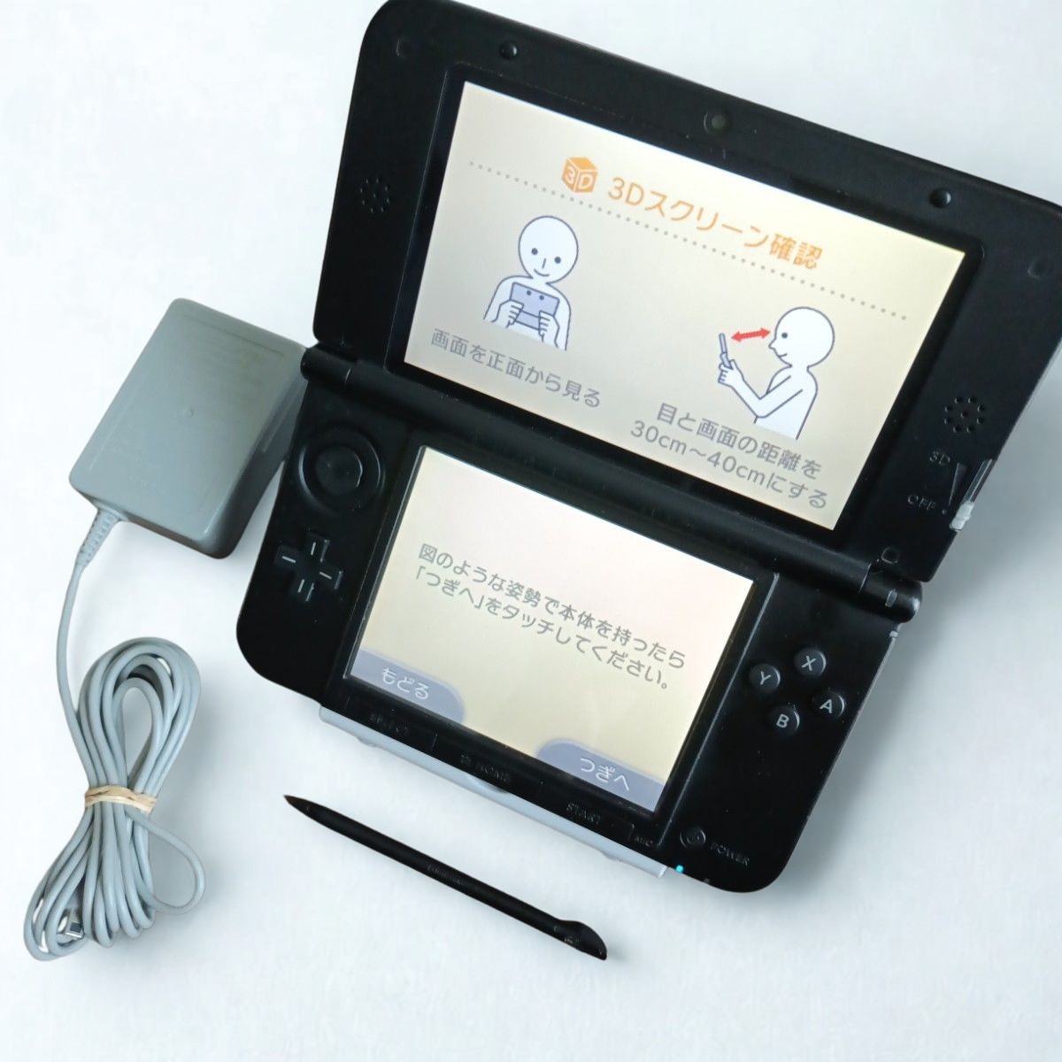 Nintendo new 3DS LL XL console Tested and Work Rank A/B BLACK BLUE