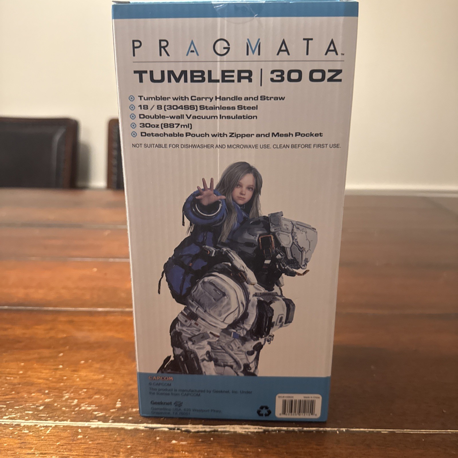 Pragmata 30oz Tumbler GameStop Exclusive Capcom