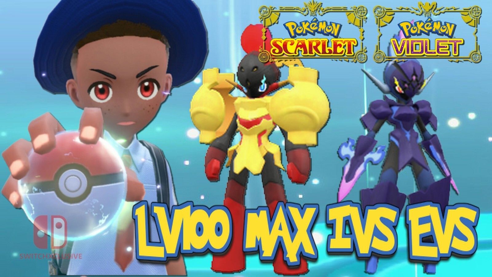 ✨SHINY CERULEDGE AND SHINY ARMAROUGE BATTLE READY POKEMON SCARLET & VIOLET✨