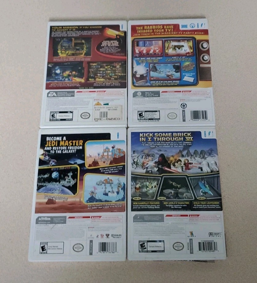 Nintendo Wii Game Lot Of 12 Various Titles Mostly CIB, Tested Working