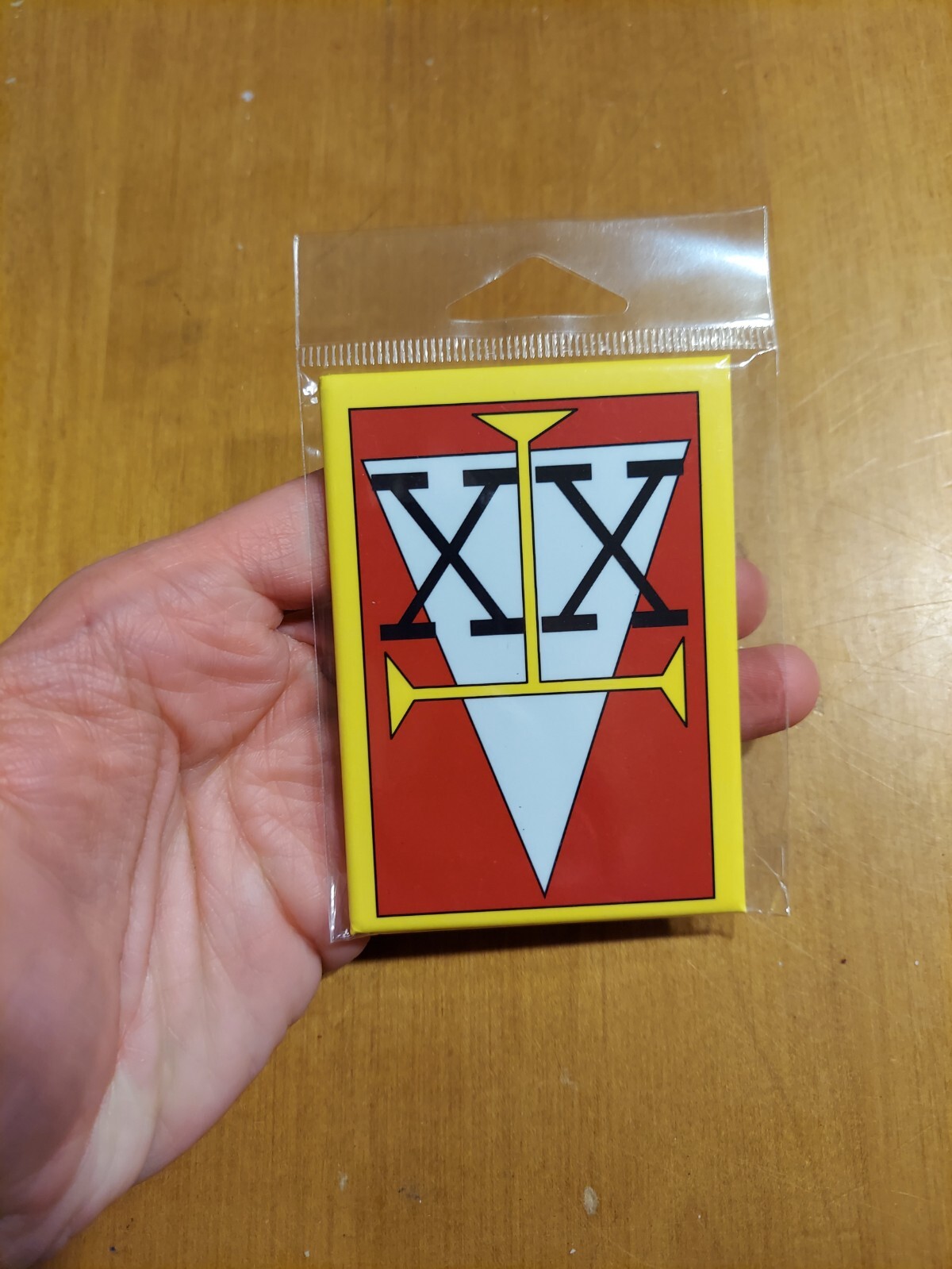 Hunter X Hunter Logo Magnet XX Yellow Red Black BRAND NEW SEALED READ Culturefly
