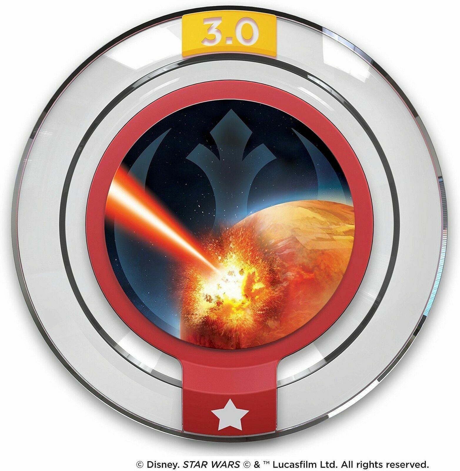 NEW Disney Infinity 3.0 Edition STAR WARS The Force Awakens Power Discs 4-PACK