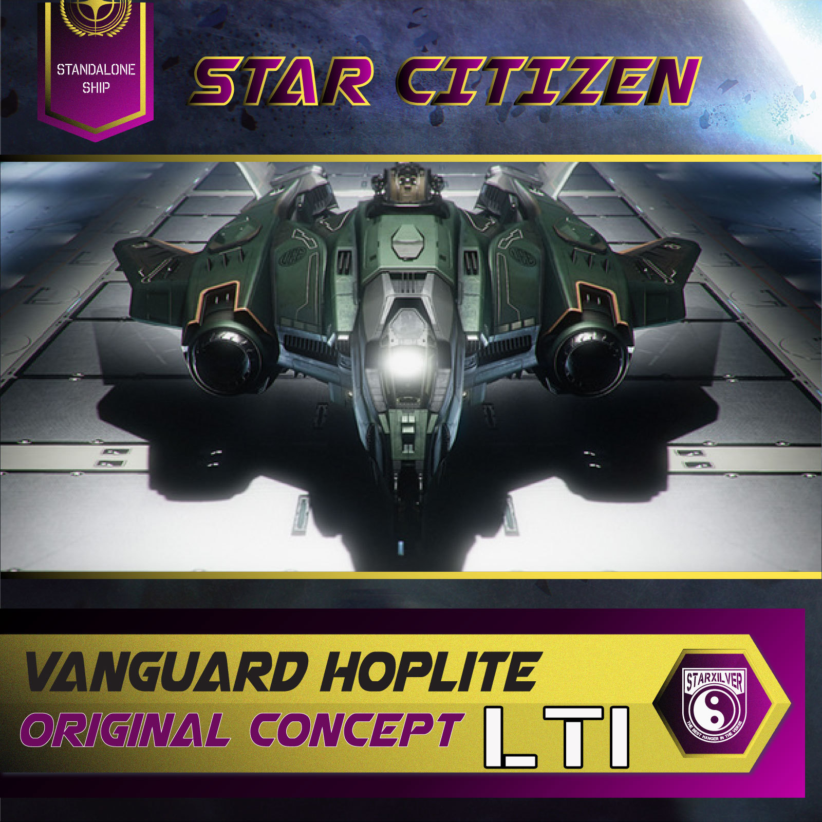Star Citizen – Vanguard Hoplite LTI **ORIGINAL CONCEPT**