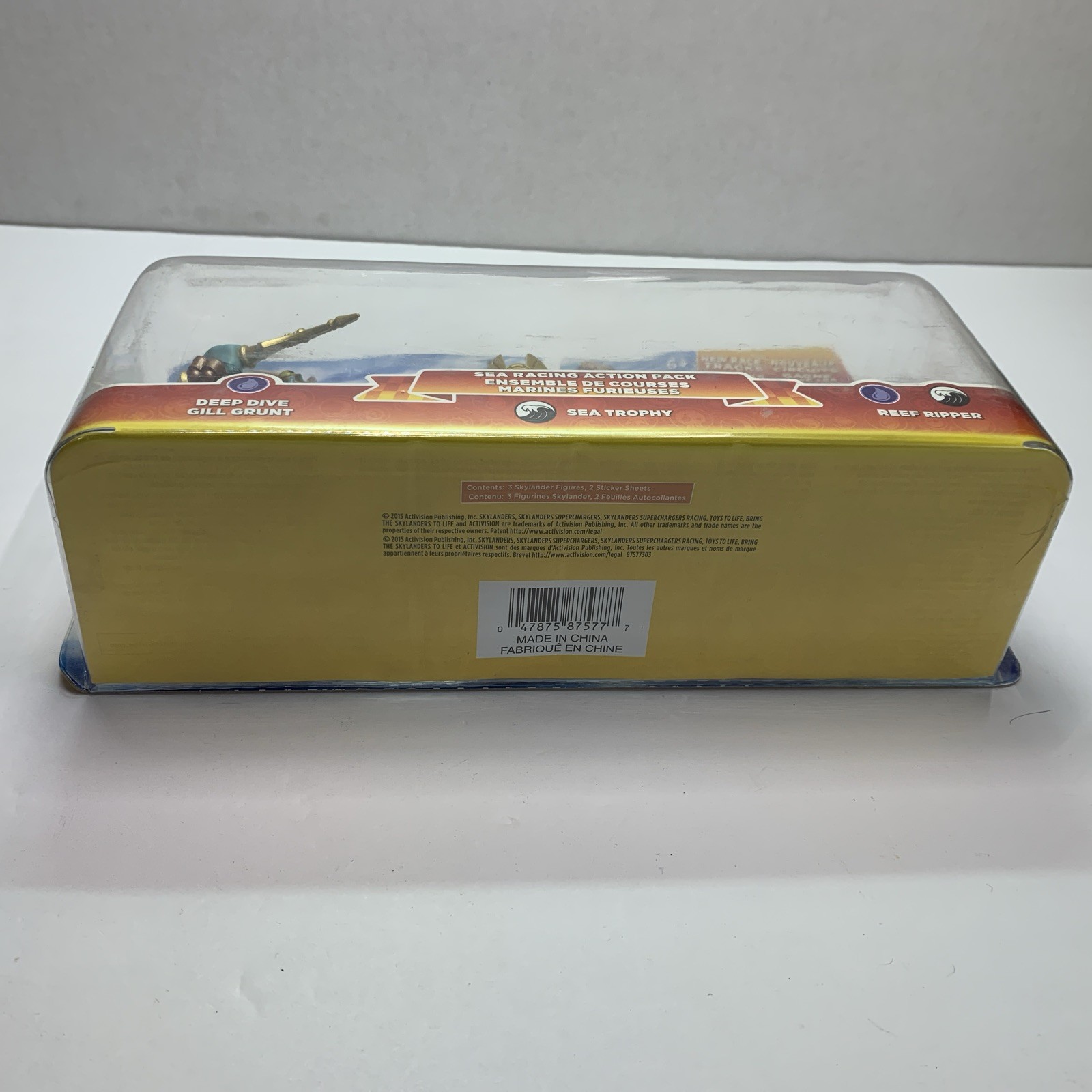 Skylanders Supercharger Sea Racing Action Pack Gill Grunt Sea Trophy Reef Ripper