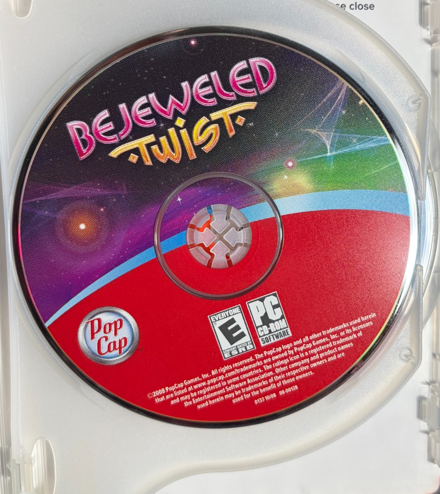 Bejeweled Twist PopCap Puzzle Game (2008 PC CD-ROM Windows) & Bejeweled 2 Games