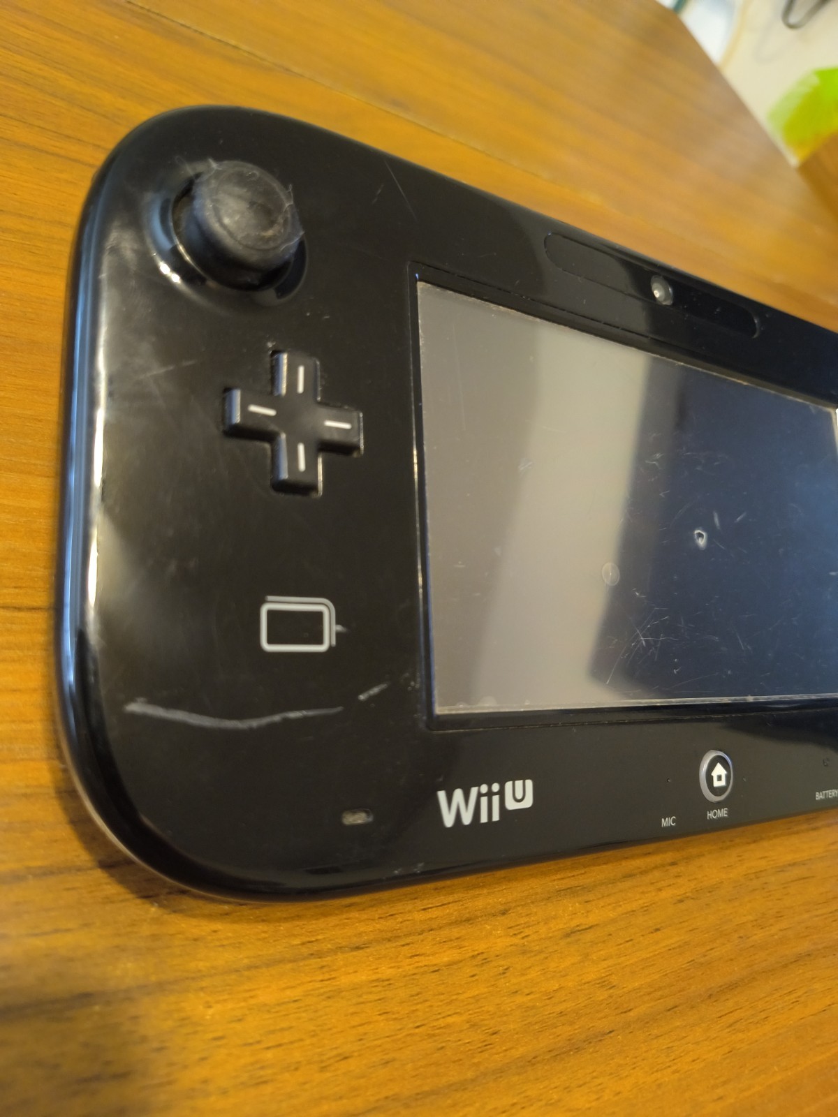 Nintendo WUP-010 Gamepad – Black “Parts Only”
