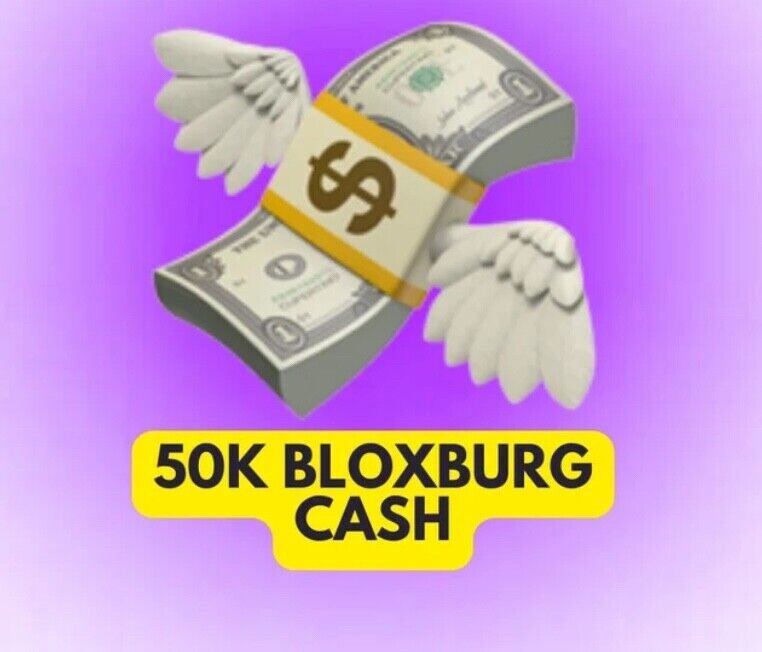 50,000 BLOXBURG CASH (CHEAPER THAN IN-GAME PRICES)