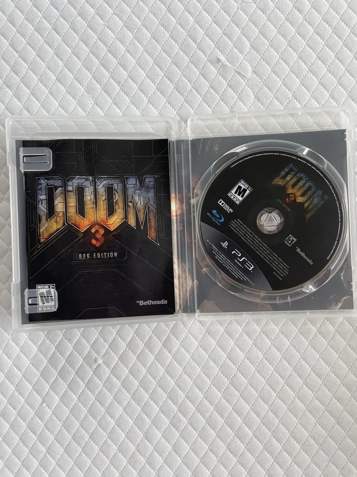 Doom 3 BFG Edition – Sony Playstation 3 / PS3 W/MANUAL