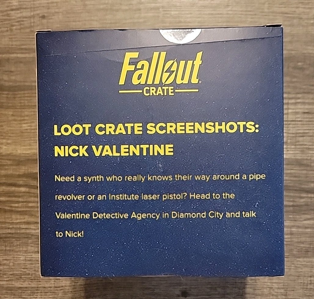 Fallout – Nick Valentine – LootCrate Exclusive Screen Shots Figure