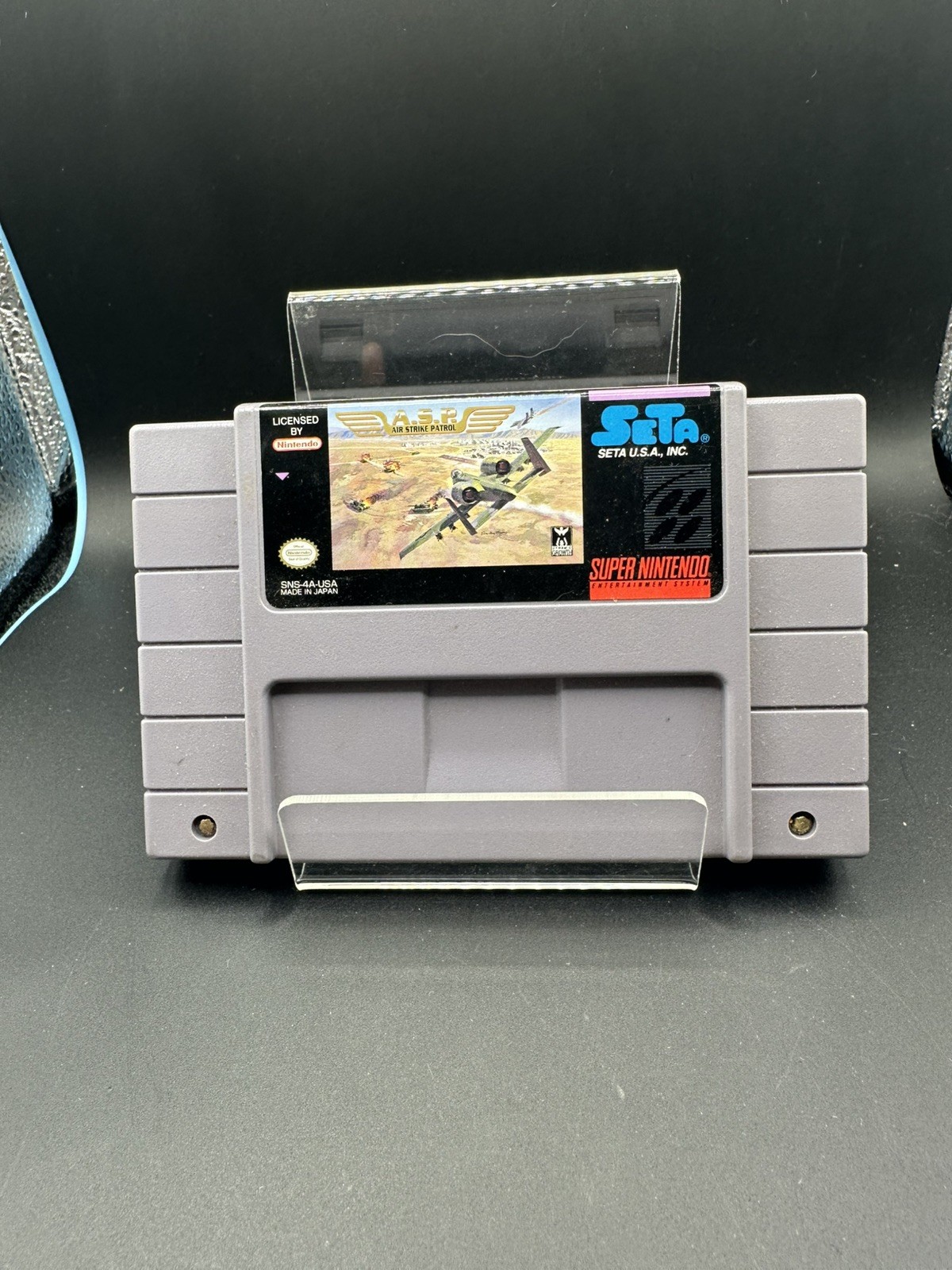 SNES A.S.P. Air Strike Patrol, Not Packaged Cartridge Only