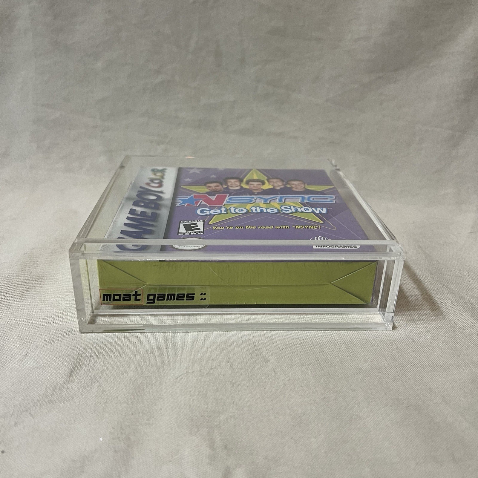 Acrylic Display Case for Nintendo Game Boy, Advance, & Color – UV Protection