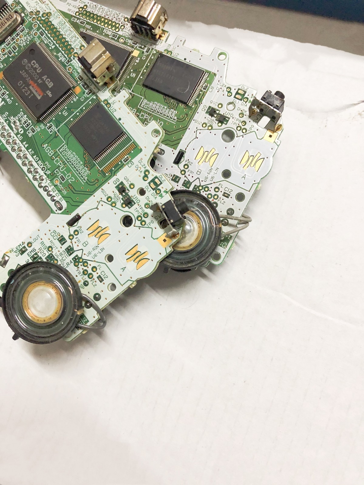 Original Pulled Motherboard for GBA Mainboard for Gameboy Advance 32Pin / 40Pin