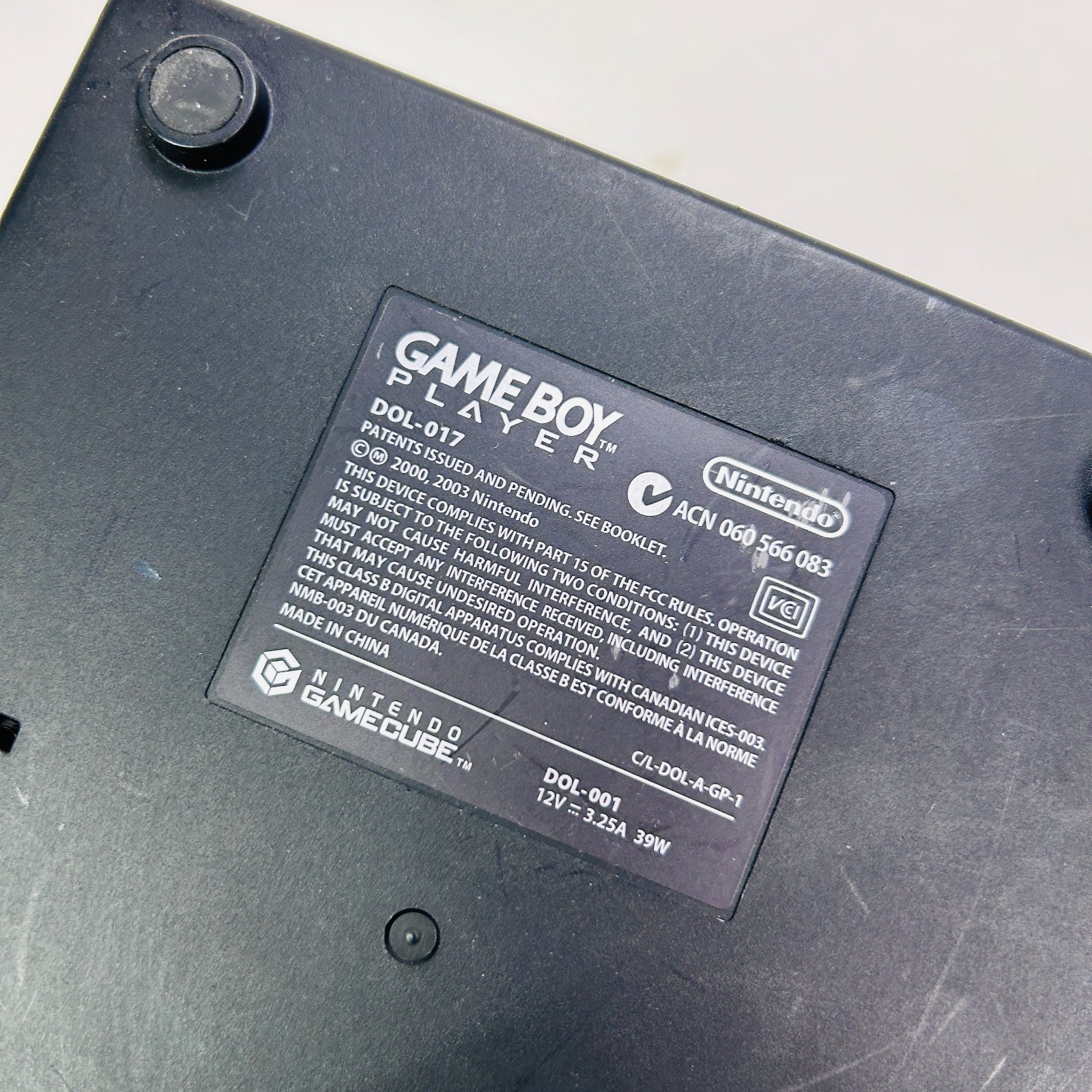 OEM Nintendo Gamecube DOL-017 Gameboy Player Adapter Only – Tested And Working
