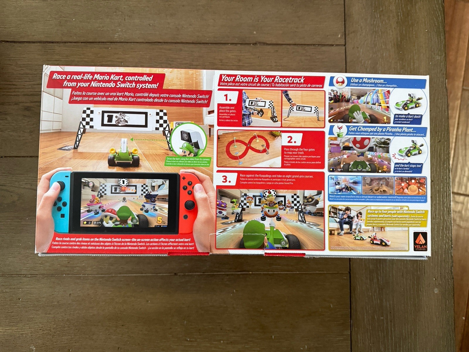 Nintendo Mario Kart Live: Home Circuit Luigi Set Remote Control RC Vehicle