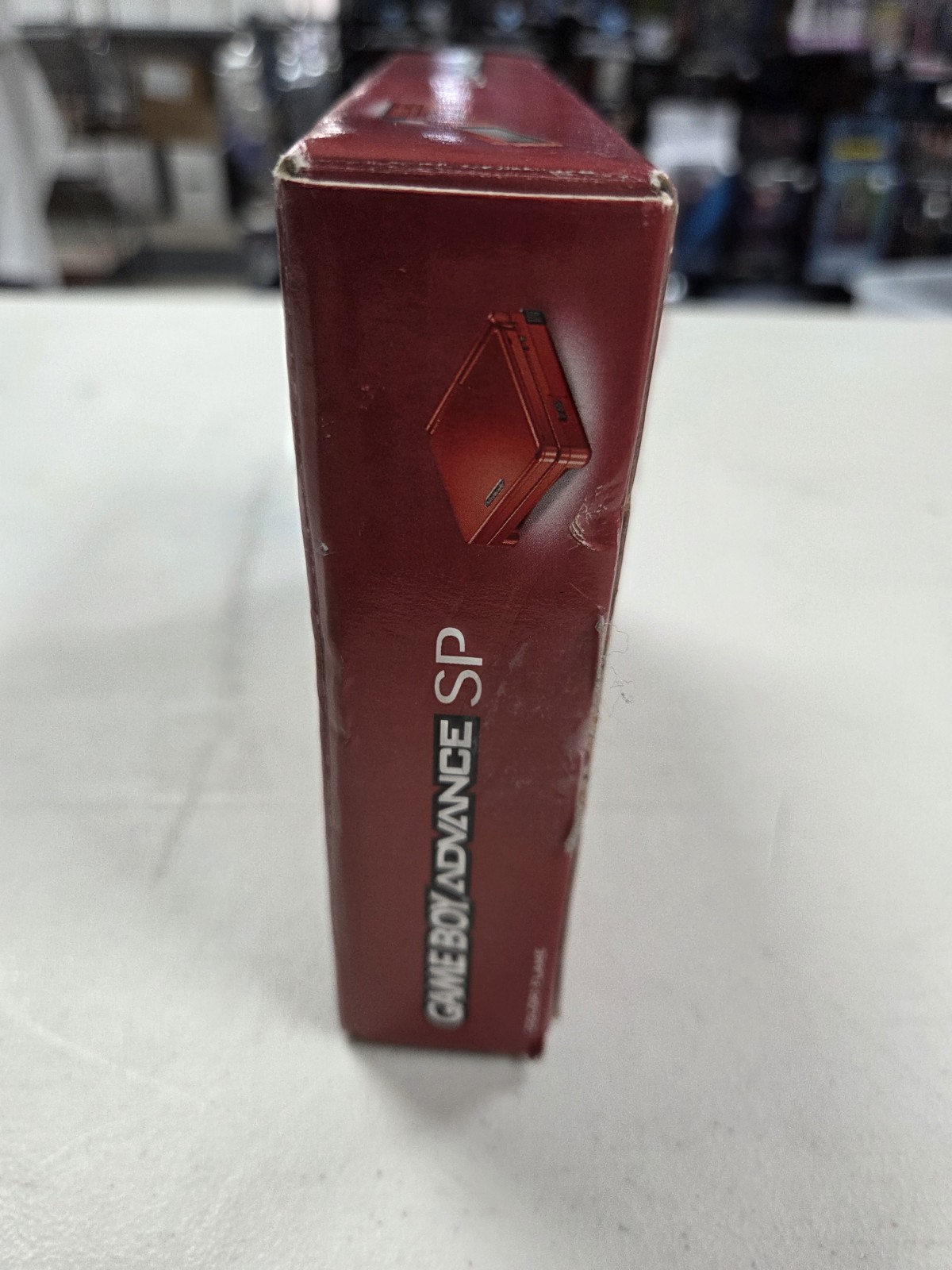 Nintendo Game Boy Advance GBA SP Flame Red Box Manual Inserts Only SEE PHOTOS