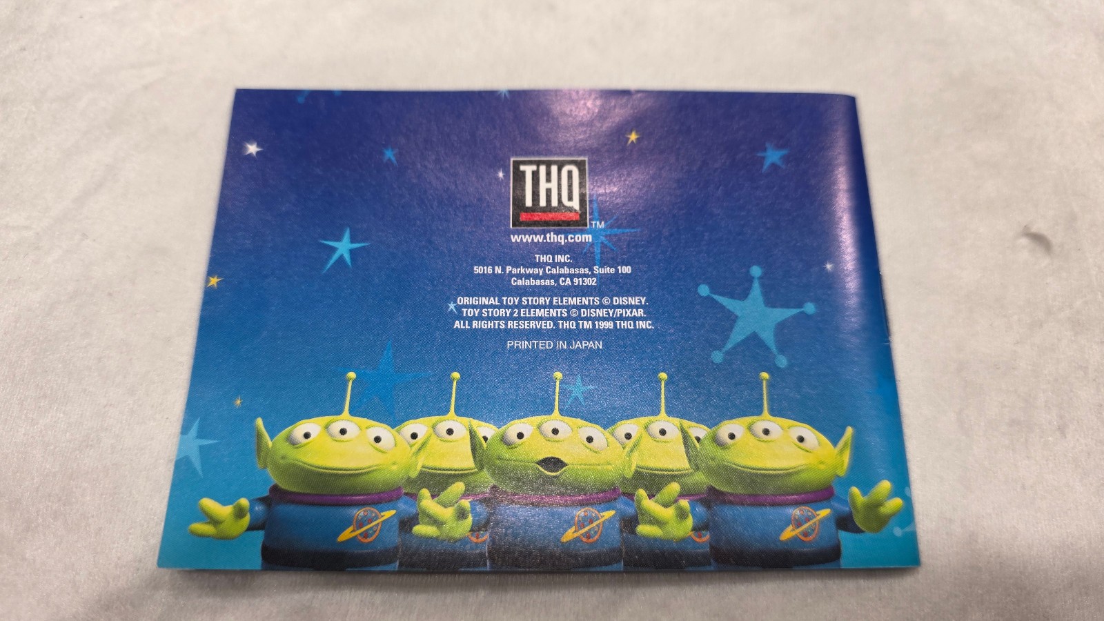 Toy Story 2 (Nintendo Game Boy Color, 1999, THQ, Disney Pixar) CIB Authentic