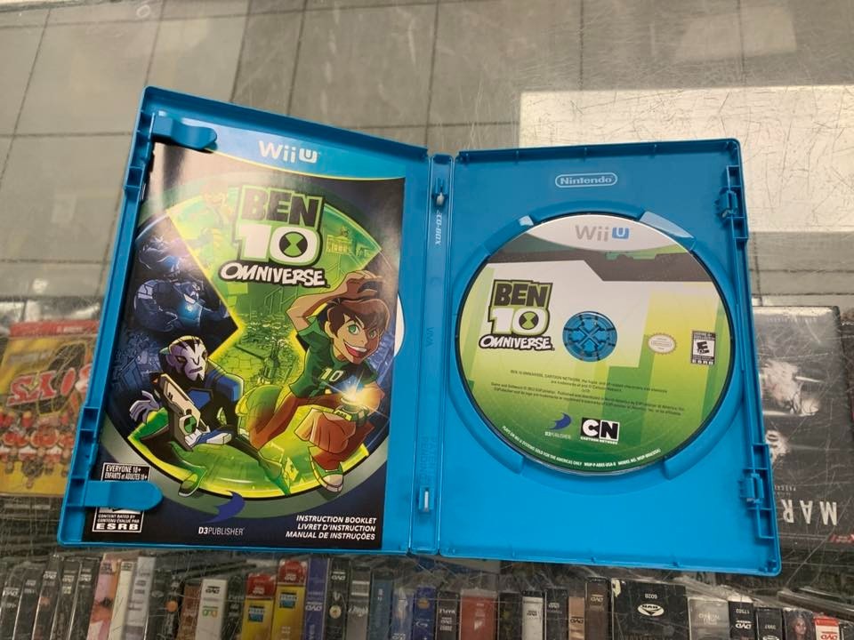 Ben 10 Omniverse Nintendo Wii U Good Condition CIB NTSC Complete D3 Publisher