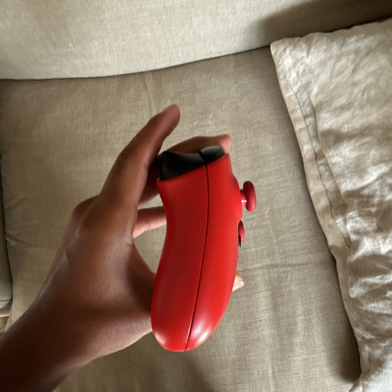 Microsoft Xbox Wireless Controller Red/White Wireless 3.5mm Jack (No Back)
