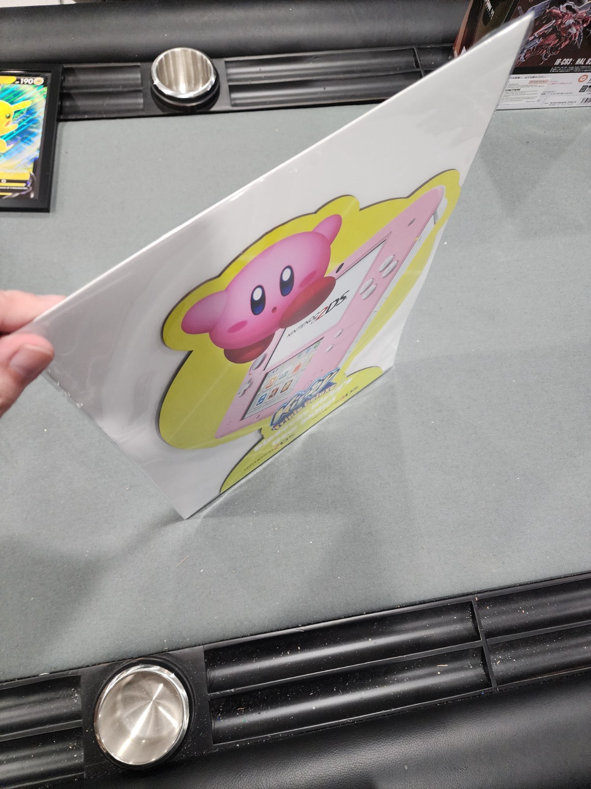 Kirby Triple Deluxe Standee Display Countertop NEW